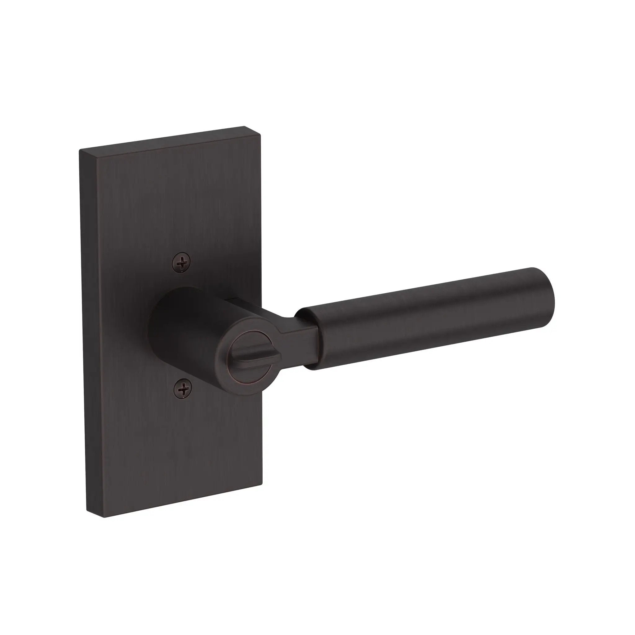 Baldwin Reserve Lake Forest Lever with Contemporary 5" Rose by Baldwin
