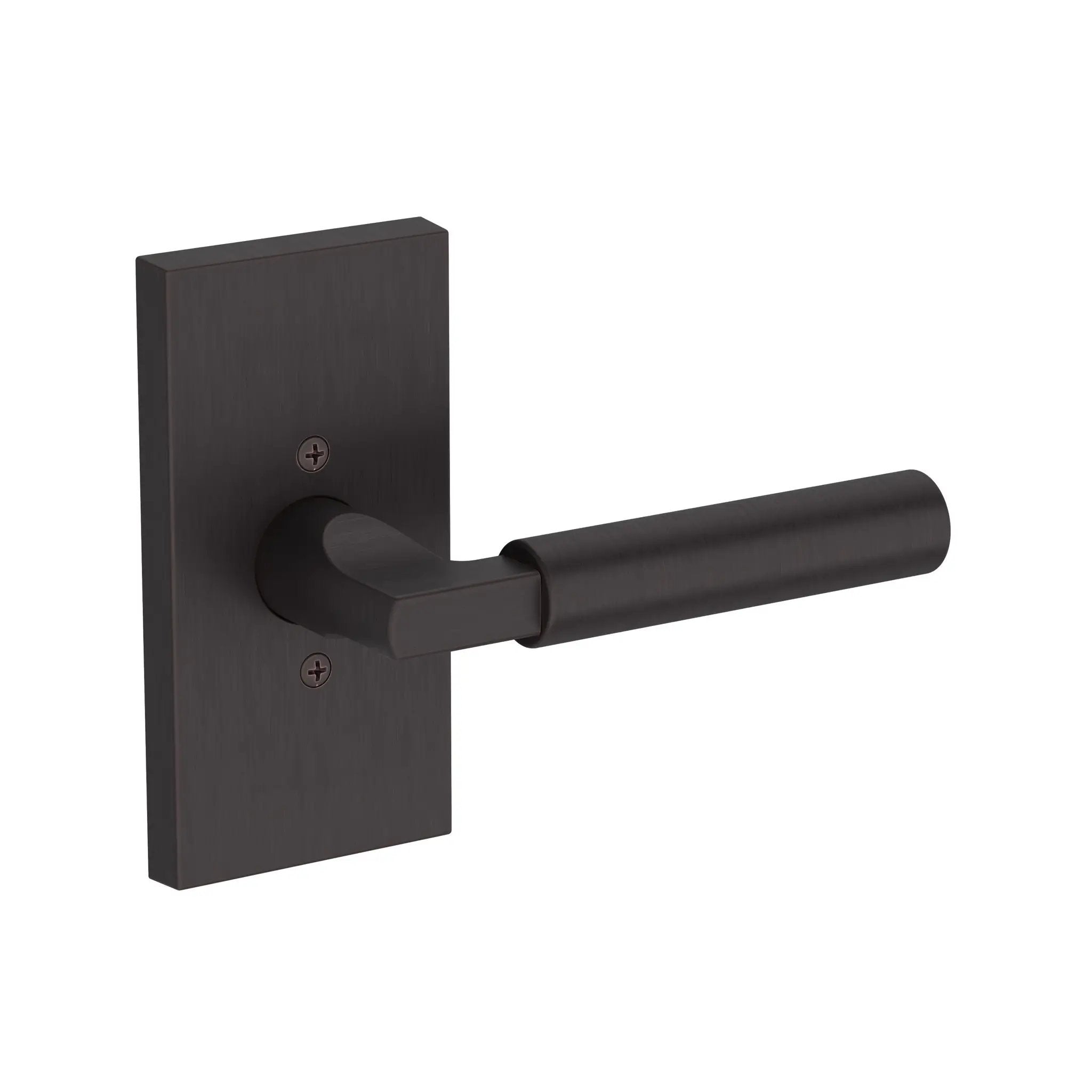 Baldwin Reserve Lake Forest Lever with Contemporary 5" Rose by Baldwin