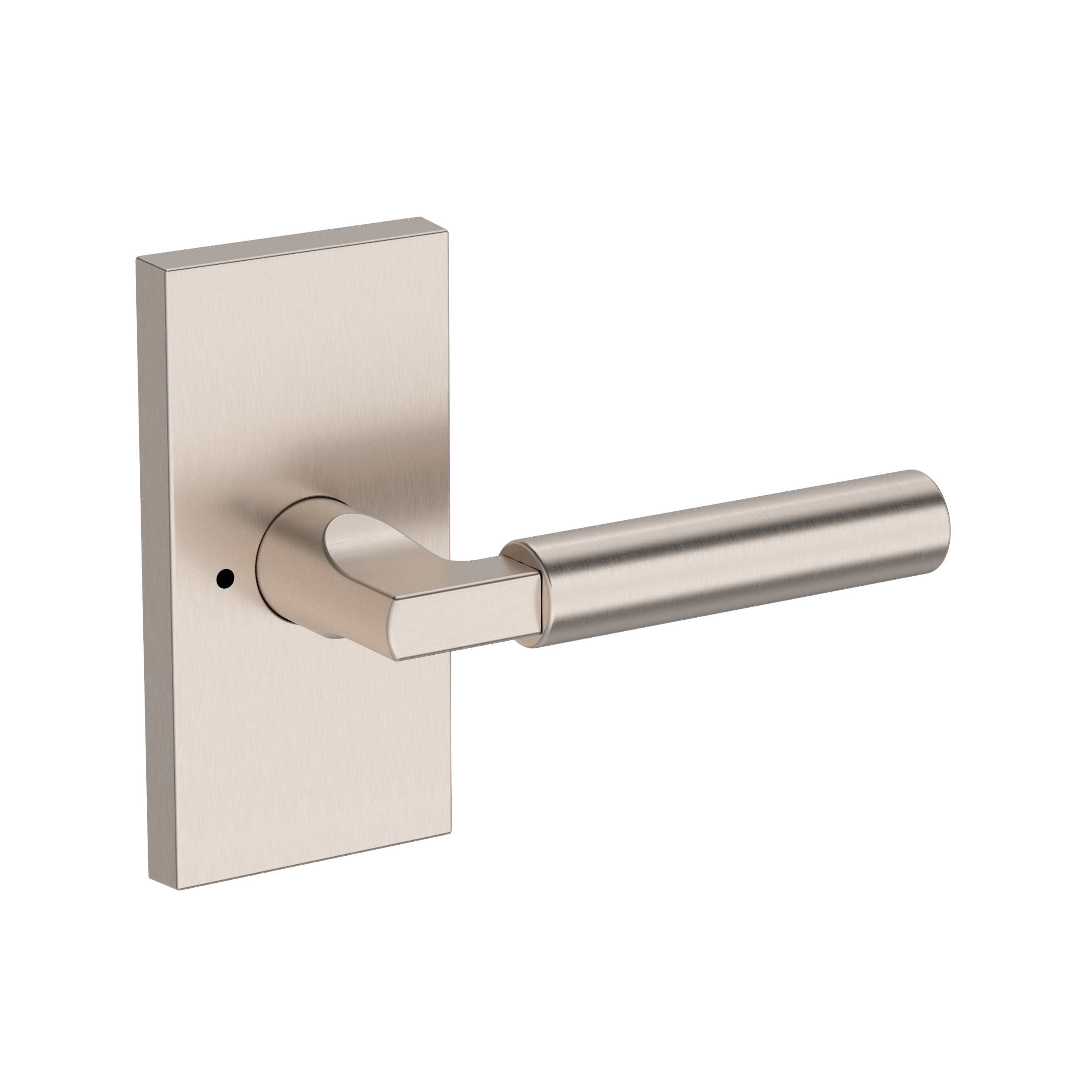 satin nickel door lever