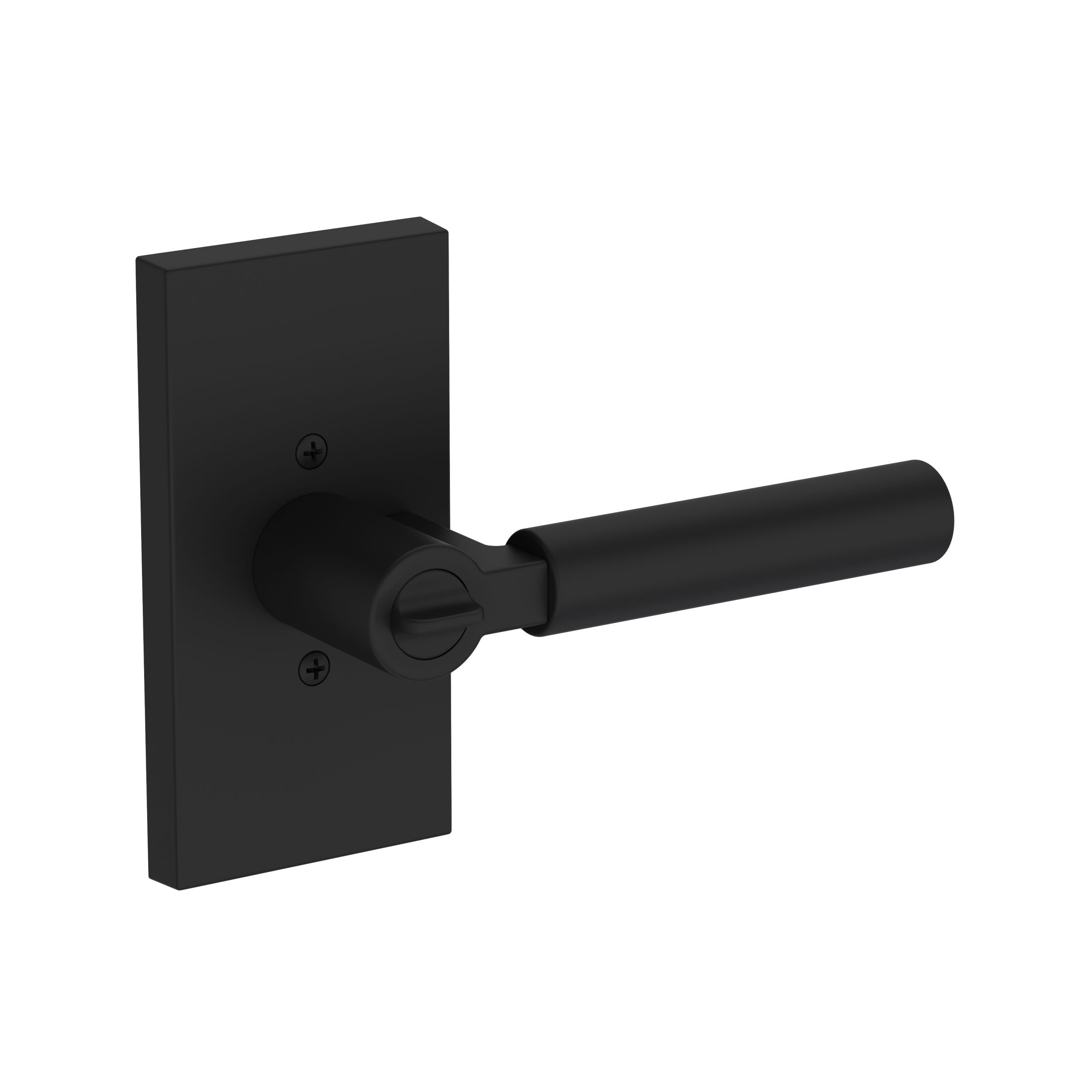 Baldwin Reserve Lake Forest Lever with Contemporary 5" Rose