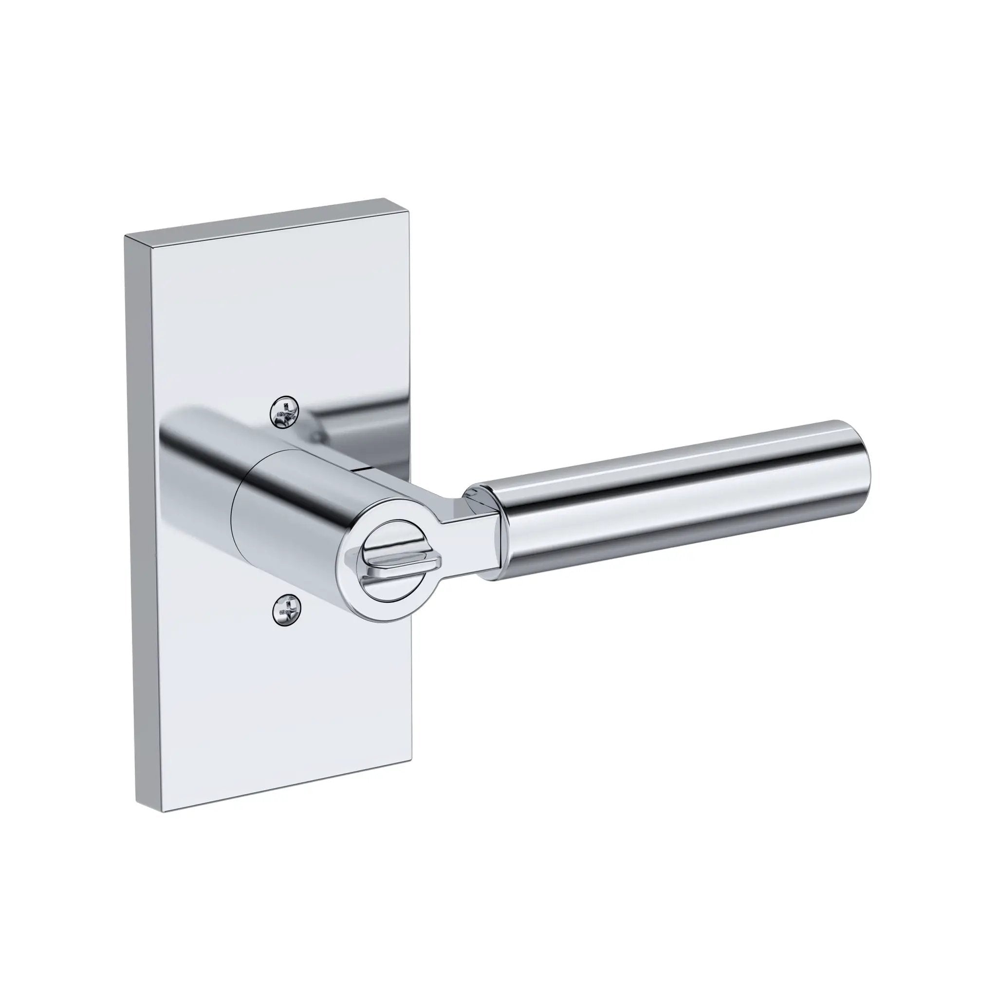 Baldwin Reserve Lake Forest Lever with Contemporary 5" Rose by Baldwin