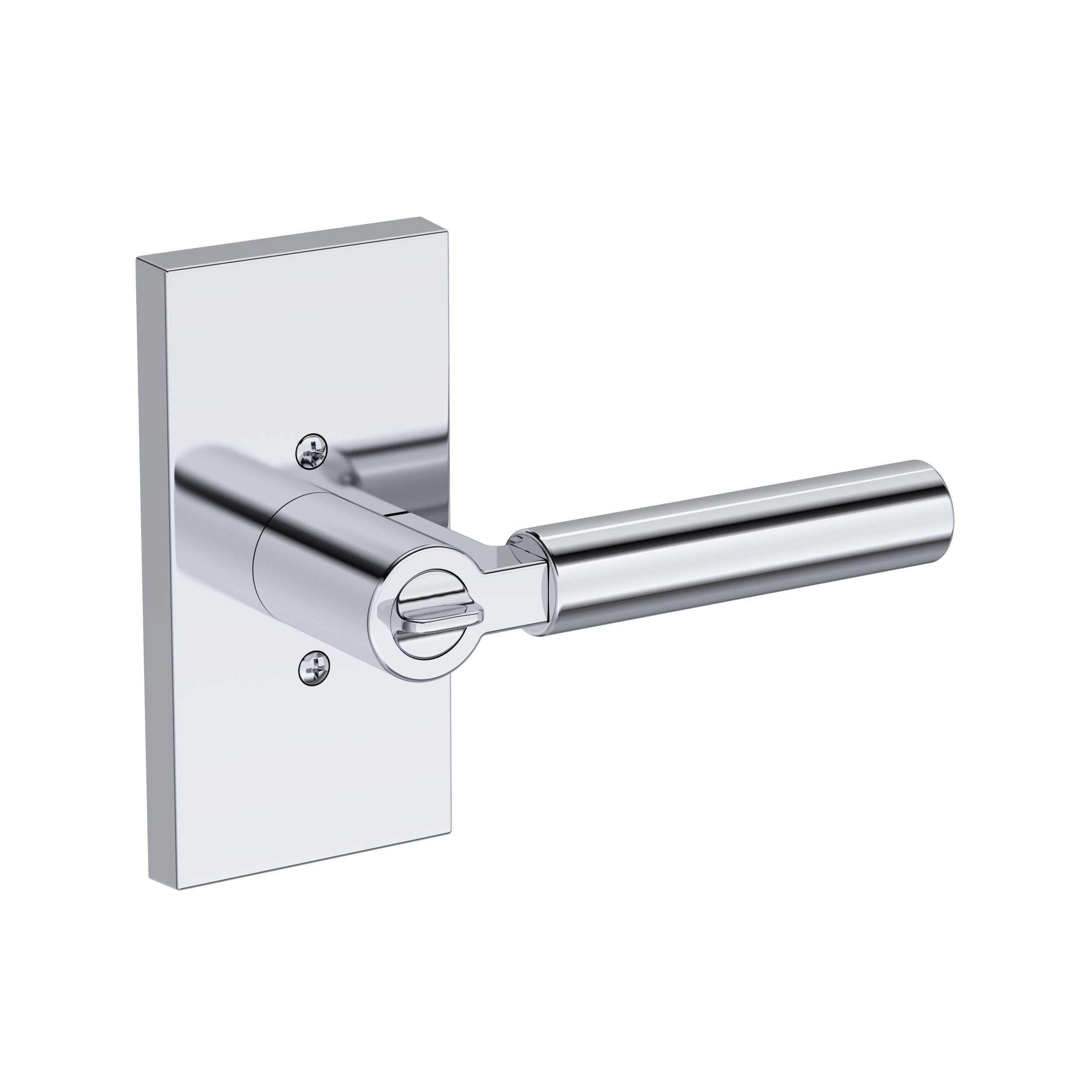 Baldwin Reserve Lake Forest Lever with Contemporary 5" Rose