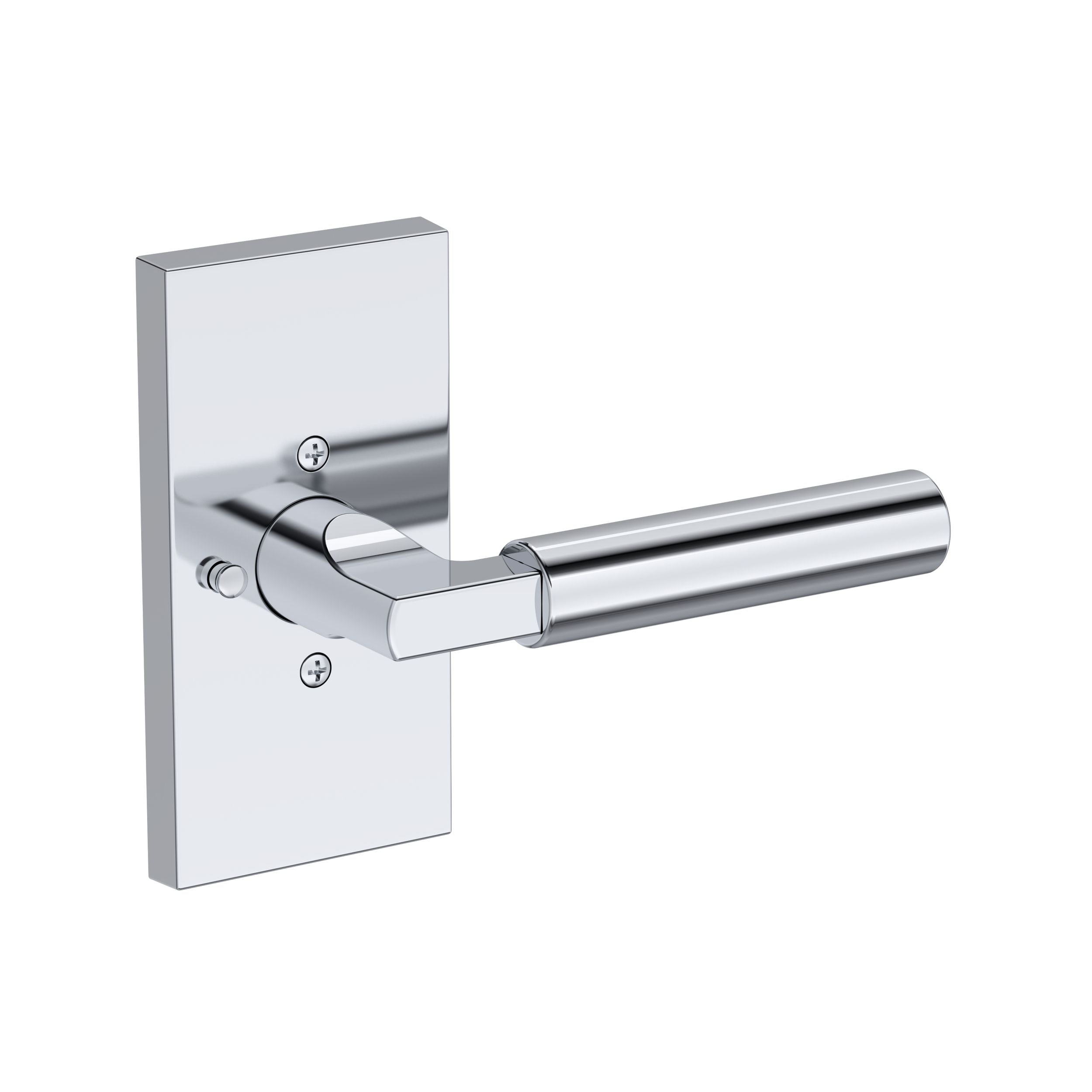 Baldwin Reserve Lake Forest Lever with Contemporary 5" Rose