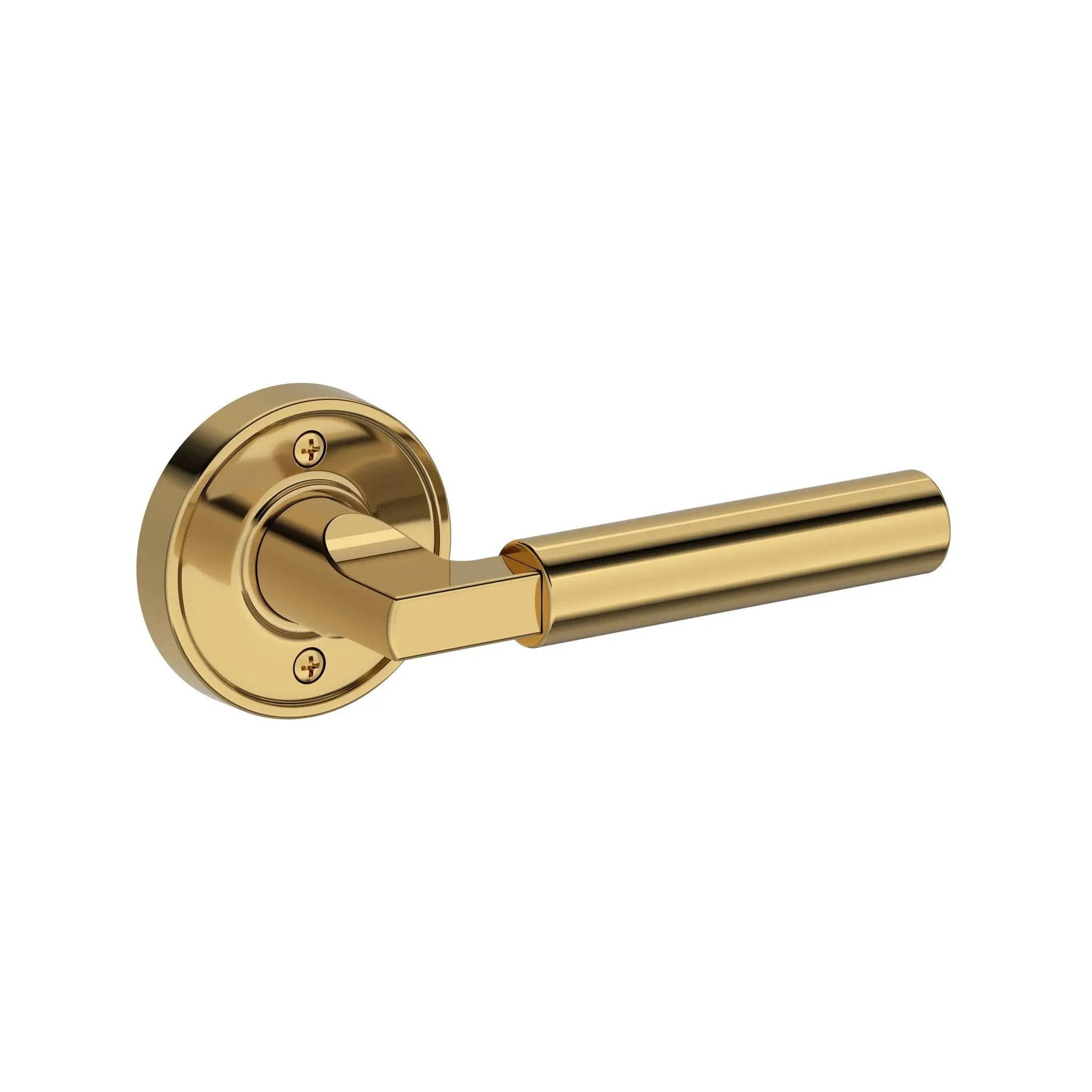 Baldwin Reserve Lake Forest Lever with Recessed Round Rose by Baldwin