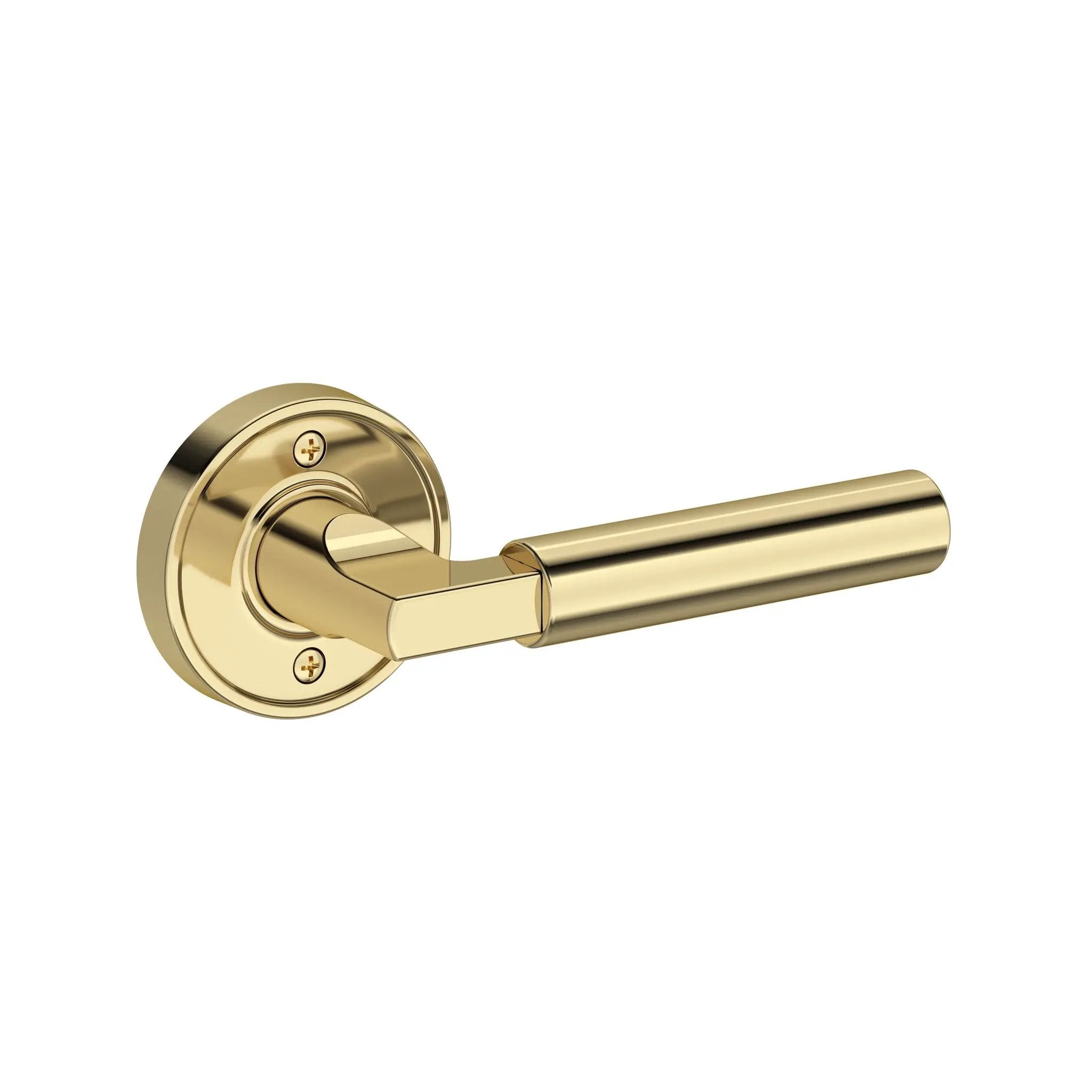 Baldwin Reserve Lake Forest Lever with Recessed Round Rose by Baldwin