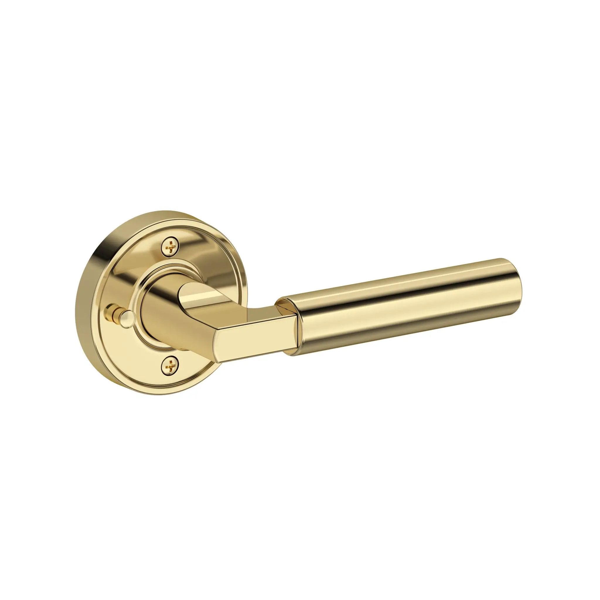 Baldwin Reserve Lake Forest Lever with Recessed Round Rose by Baldwin