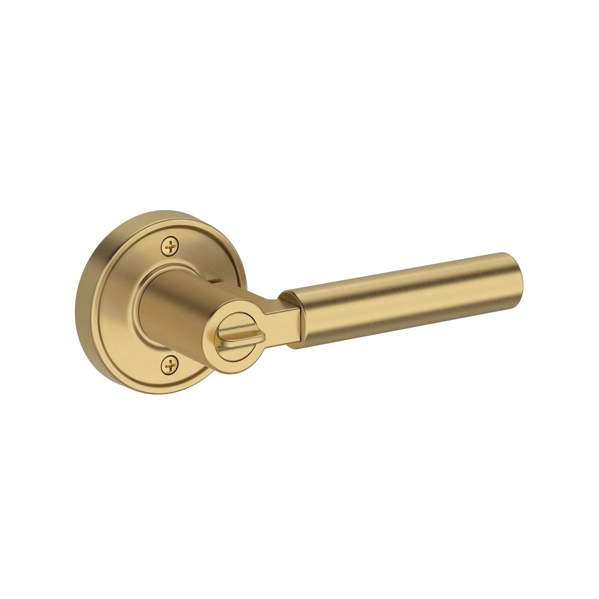 Baldwin Reserve Lake Forest Lever with Recessed Round Rose by Baldwin