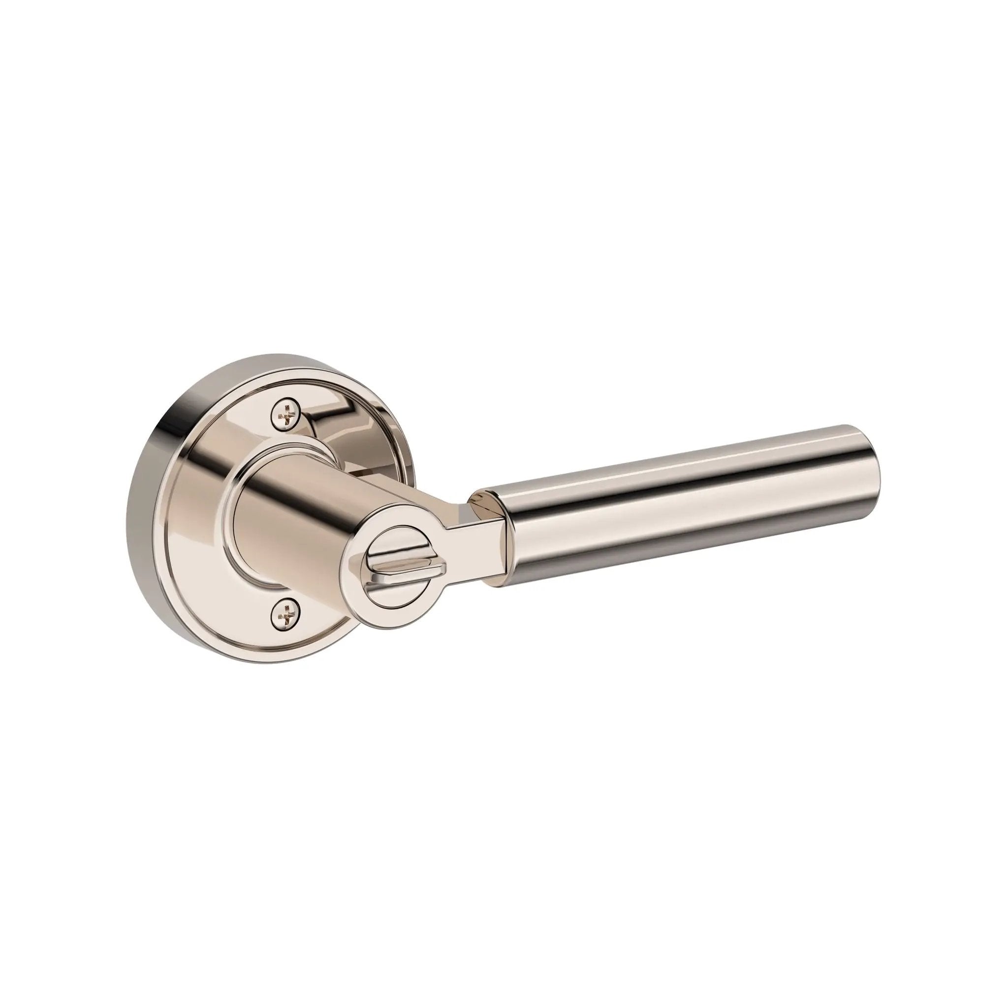 Baldwin Reserve Lake Forest Lever with Recessed Round Rose by Baldwin