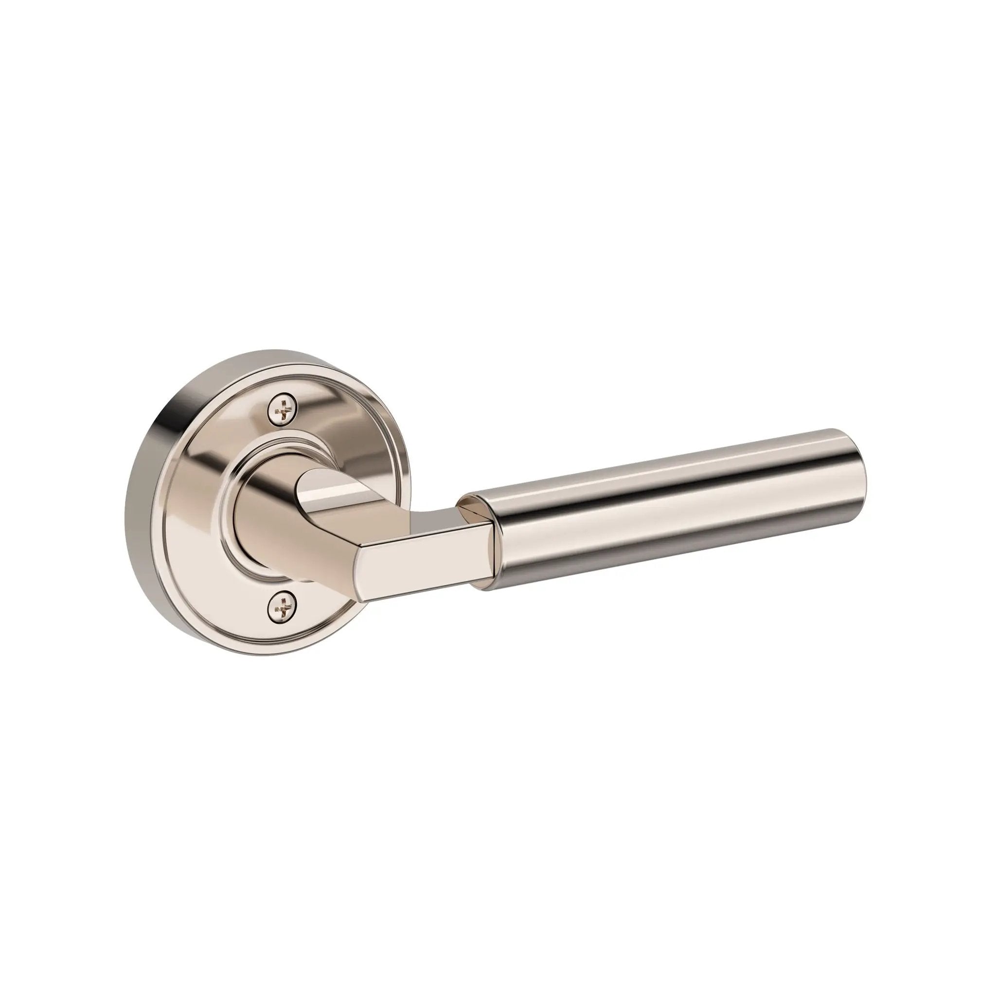 Baldwin Reserve Lake Forest Lever with Recessed Round Rose by Baldwin
