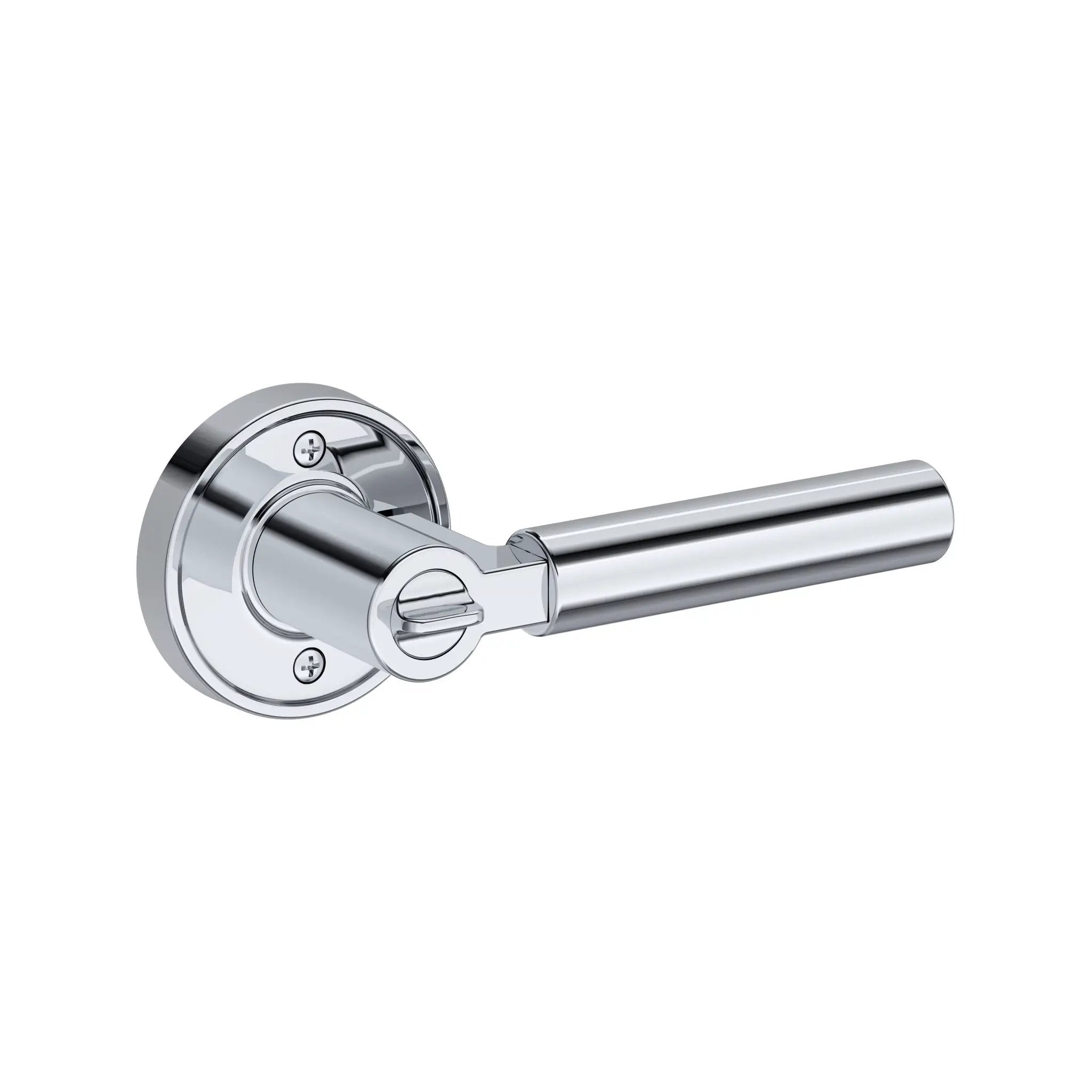 Baldwin Reserve Lake Forest Lever with Recessed Round Rose by Baldwin
