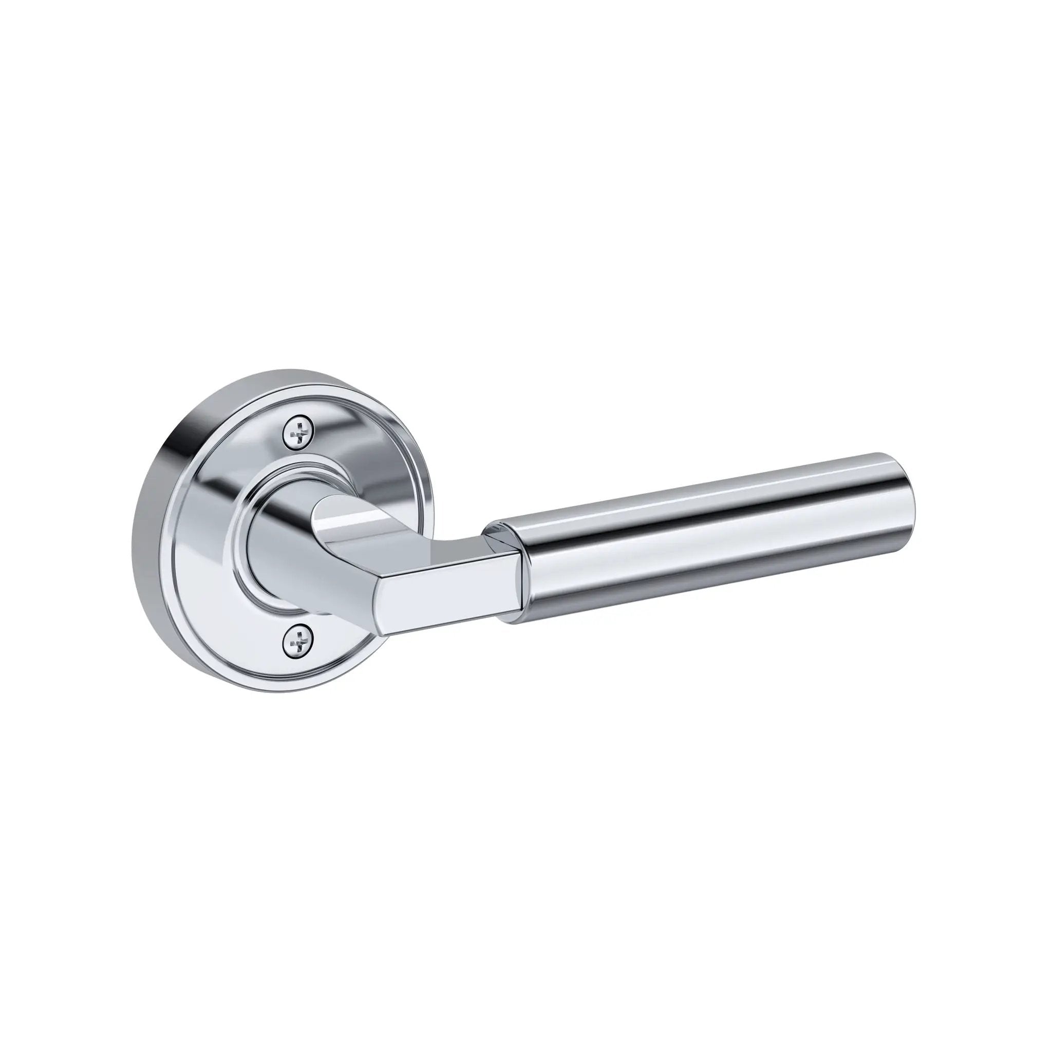 Baldwin Reserve Lake Forest Lever with Recessed Round Rose by Baldwin