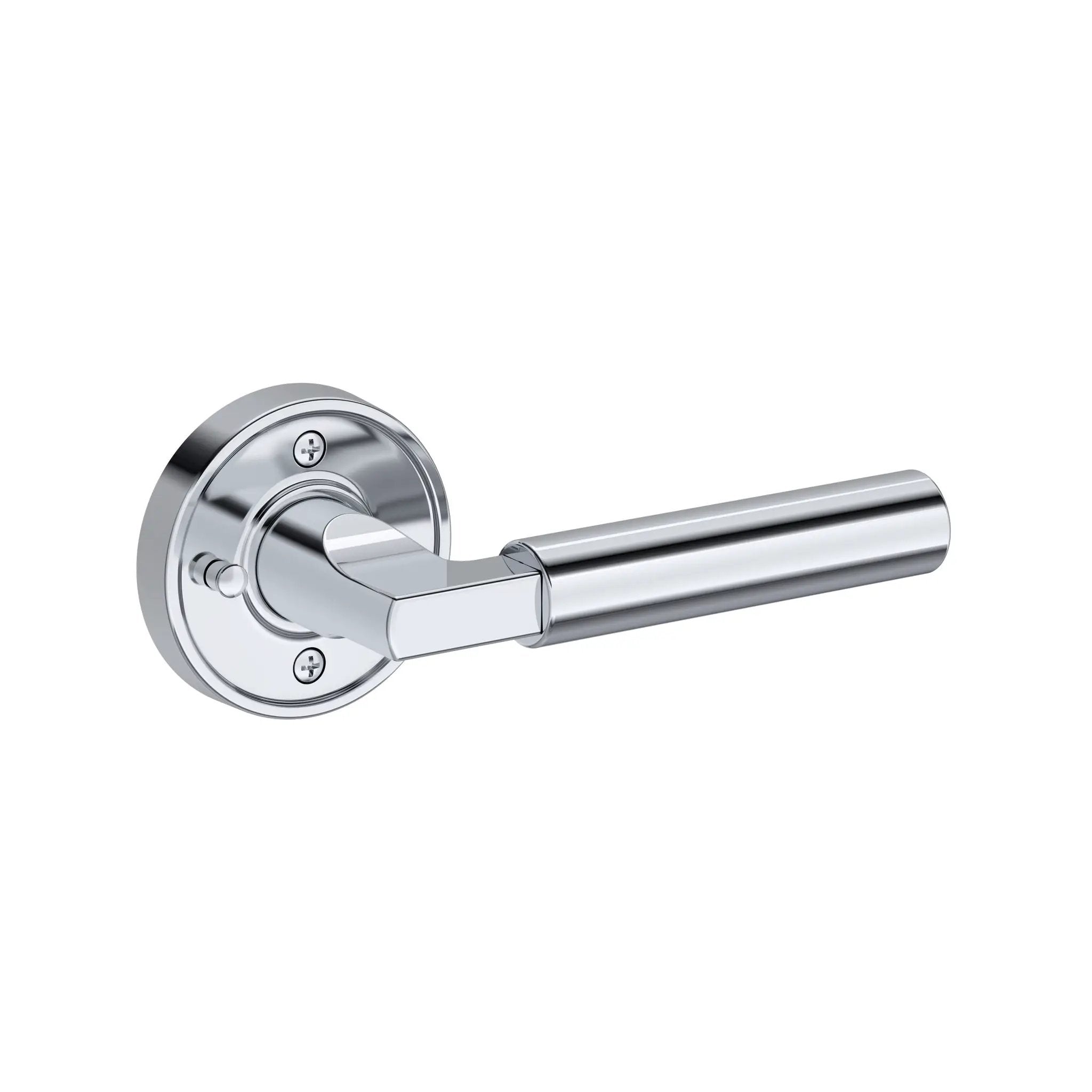 Baldwin Reserve Lake Forest Lever with Recessed Round Rose by Baldwin