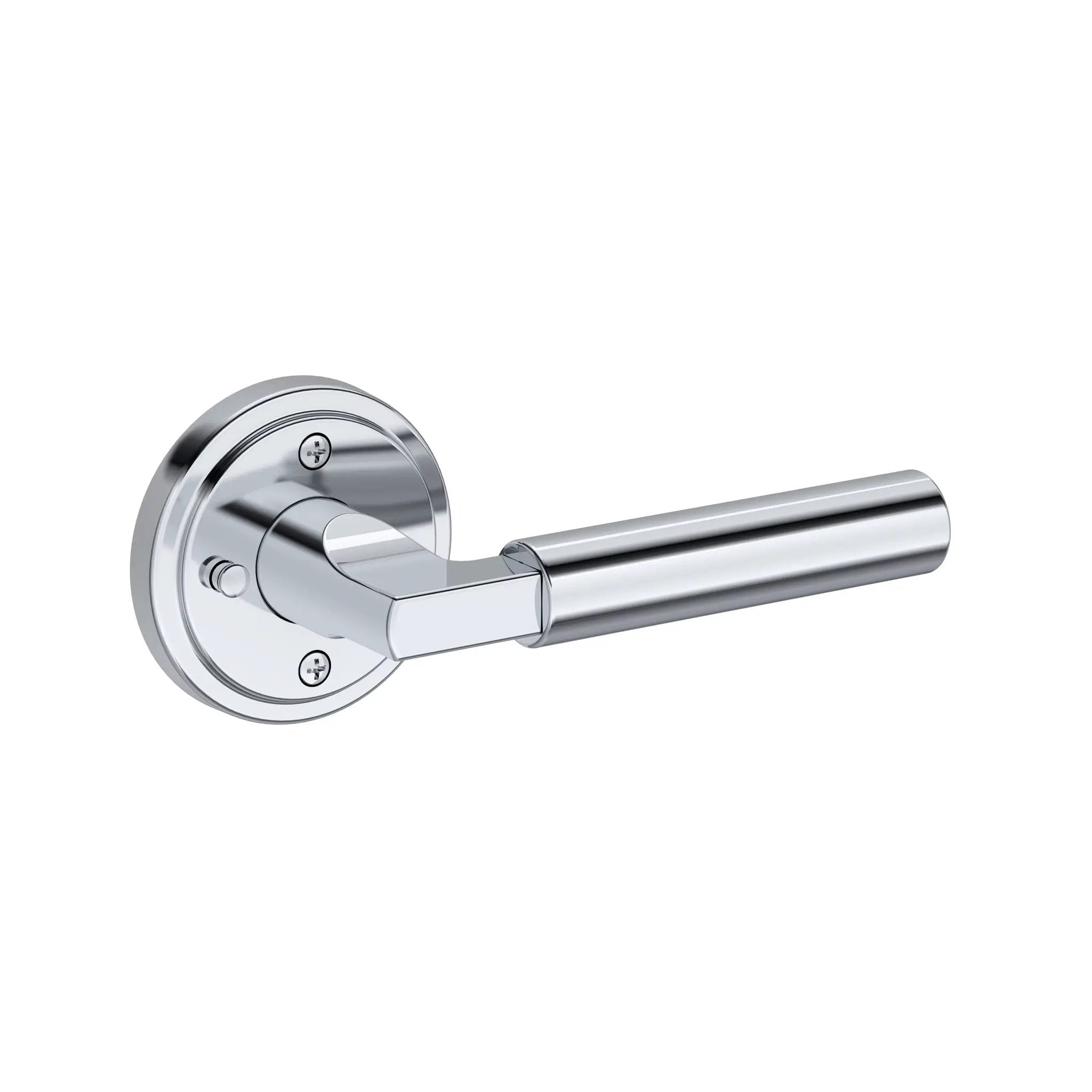 Baldwin Reserve Lake Forest Lever with Stepped Round Rose by Baldwin
