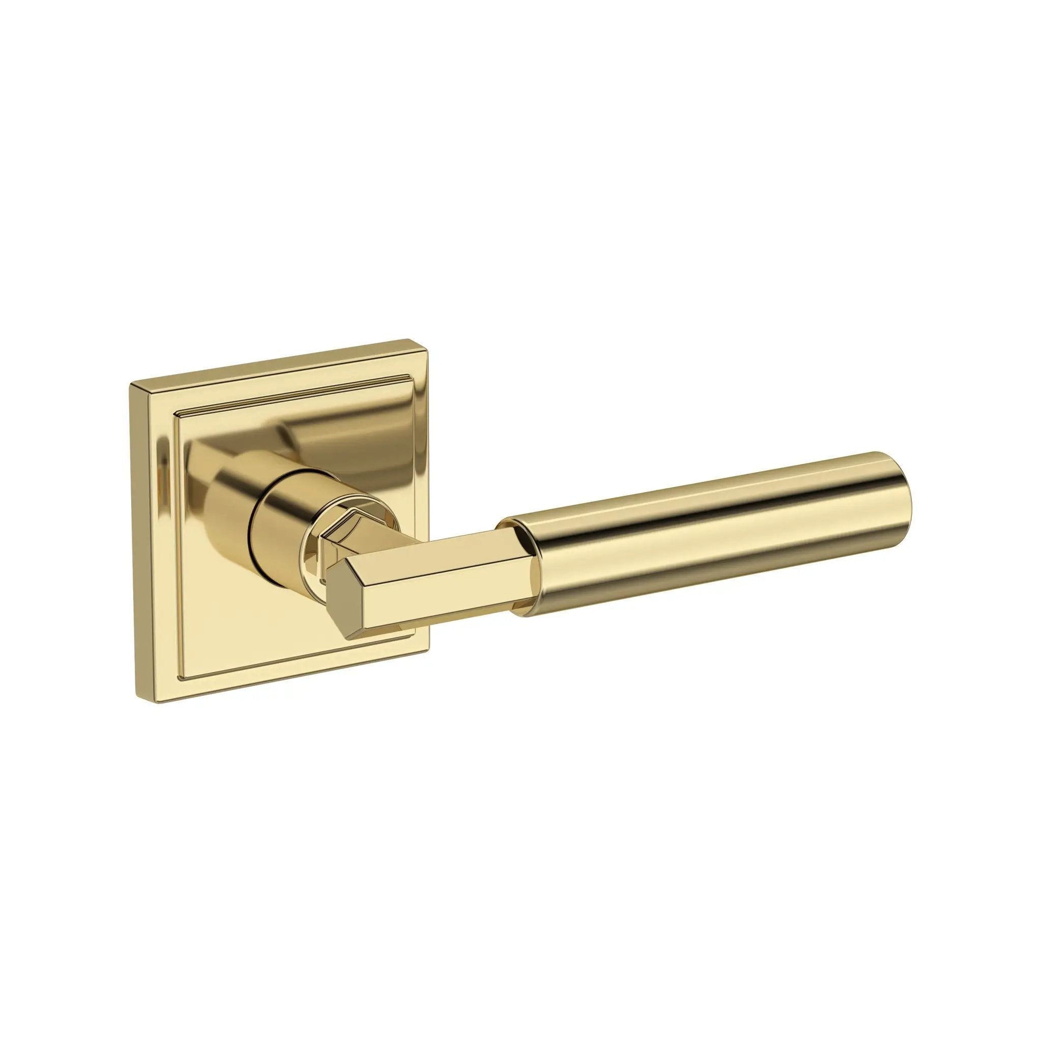 Baldwin Reserve Riddling Lever with Stepped Square Rose by Baldwin