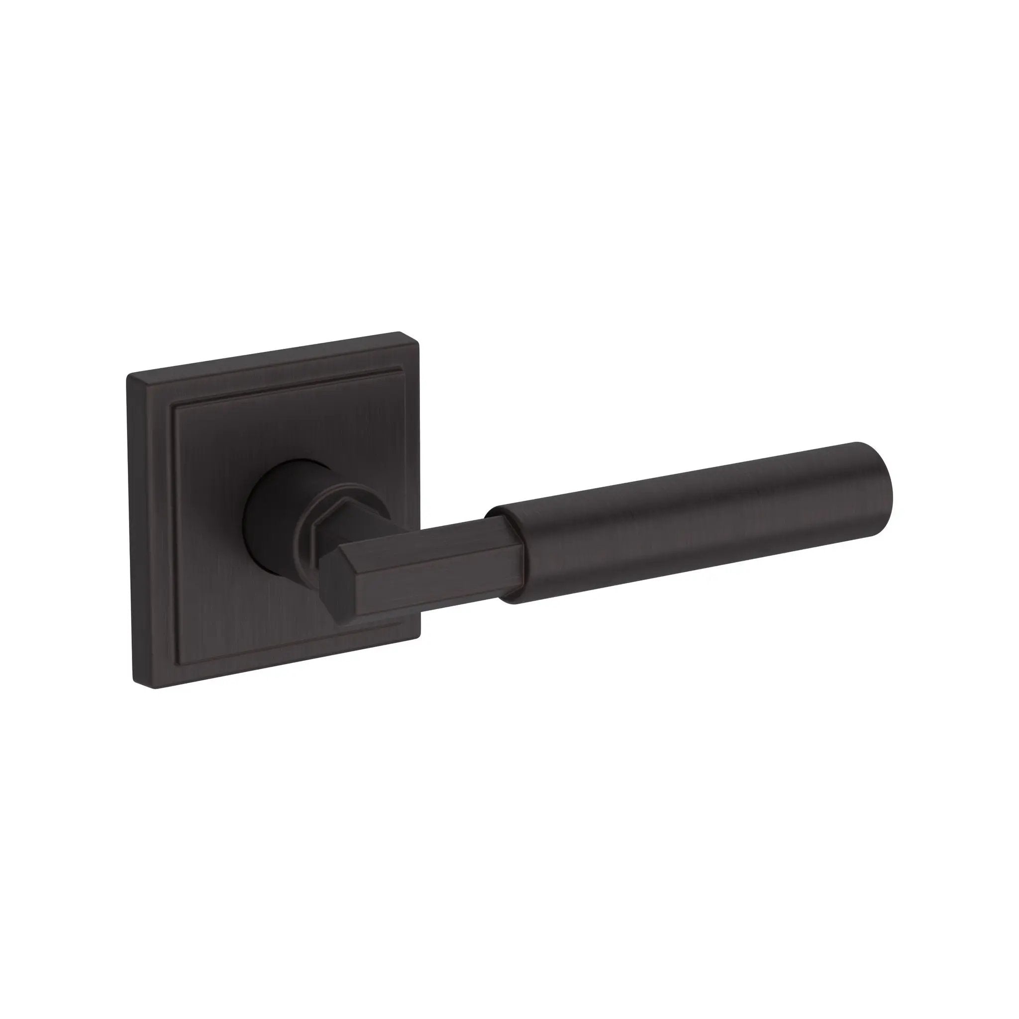 Baldwin Reserve Riddling Lever with Stepped Square Rose by Baldwin