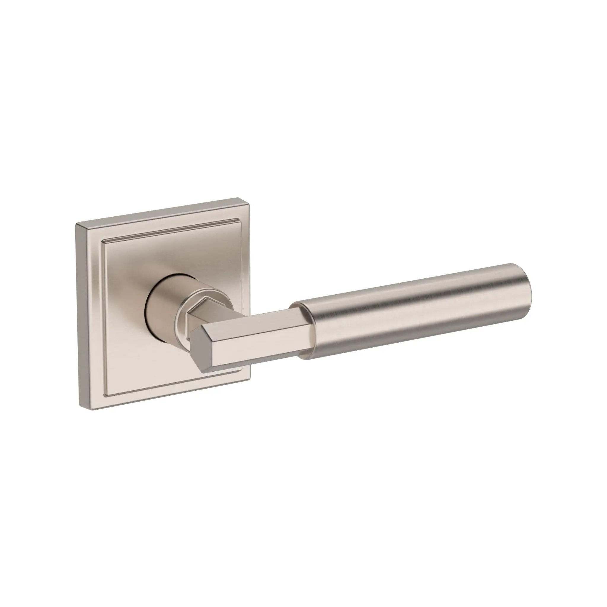 Baldwin Reserve Riddling Lever with Stepped Square Rose by Baldwin