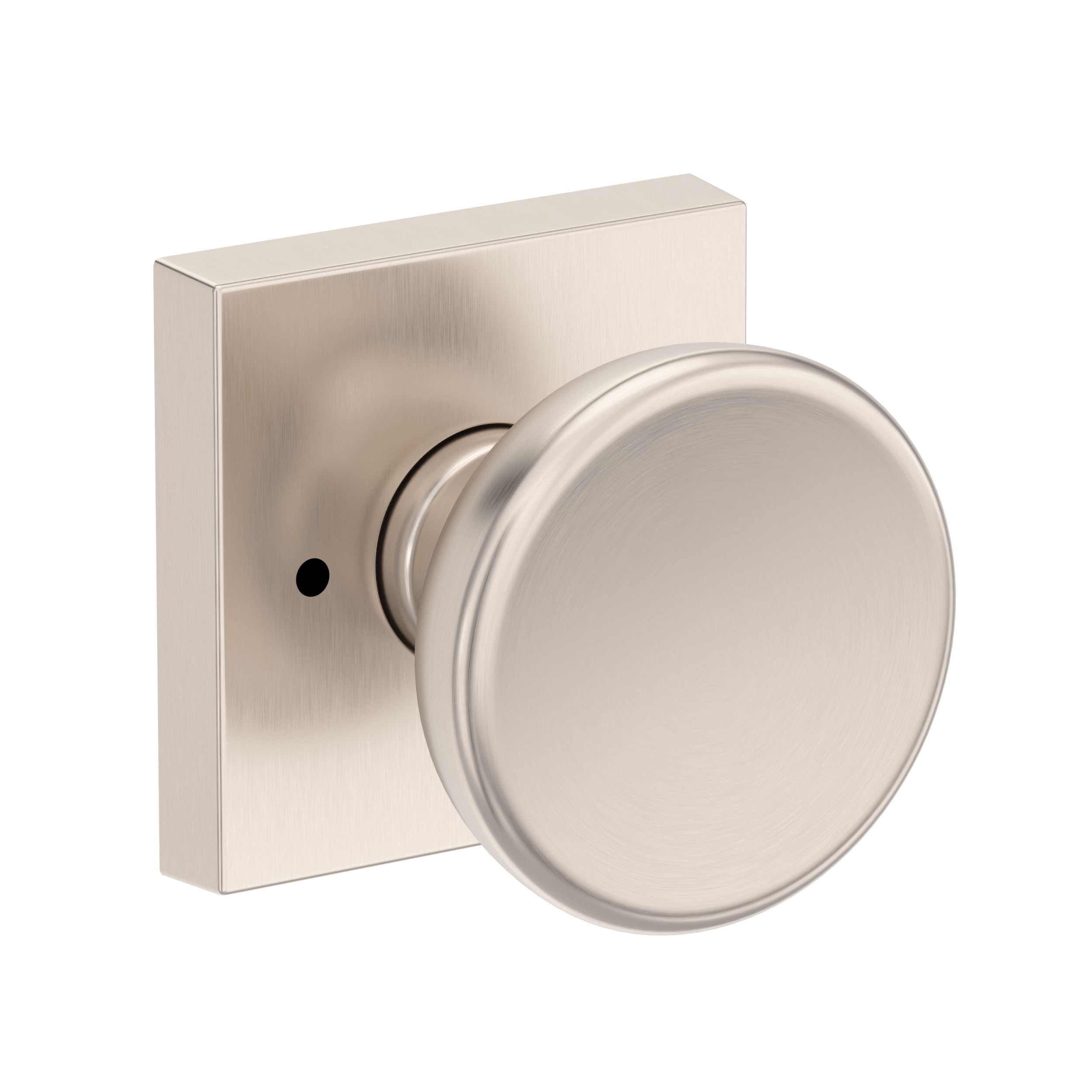 Baldwin Reserve Solvang Knob with Contemporary Square Rose