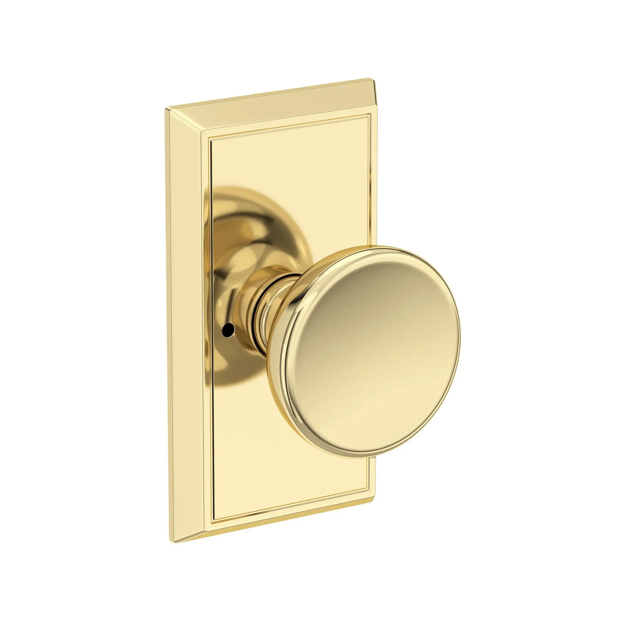 Baldwin Reserve Solvang Knob with Chamfered 5" Rose by Baldwin