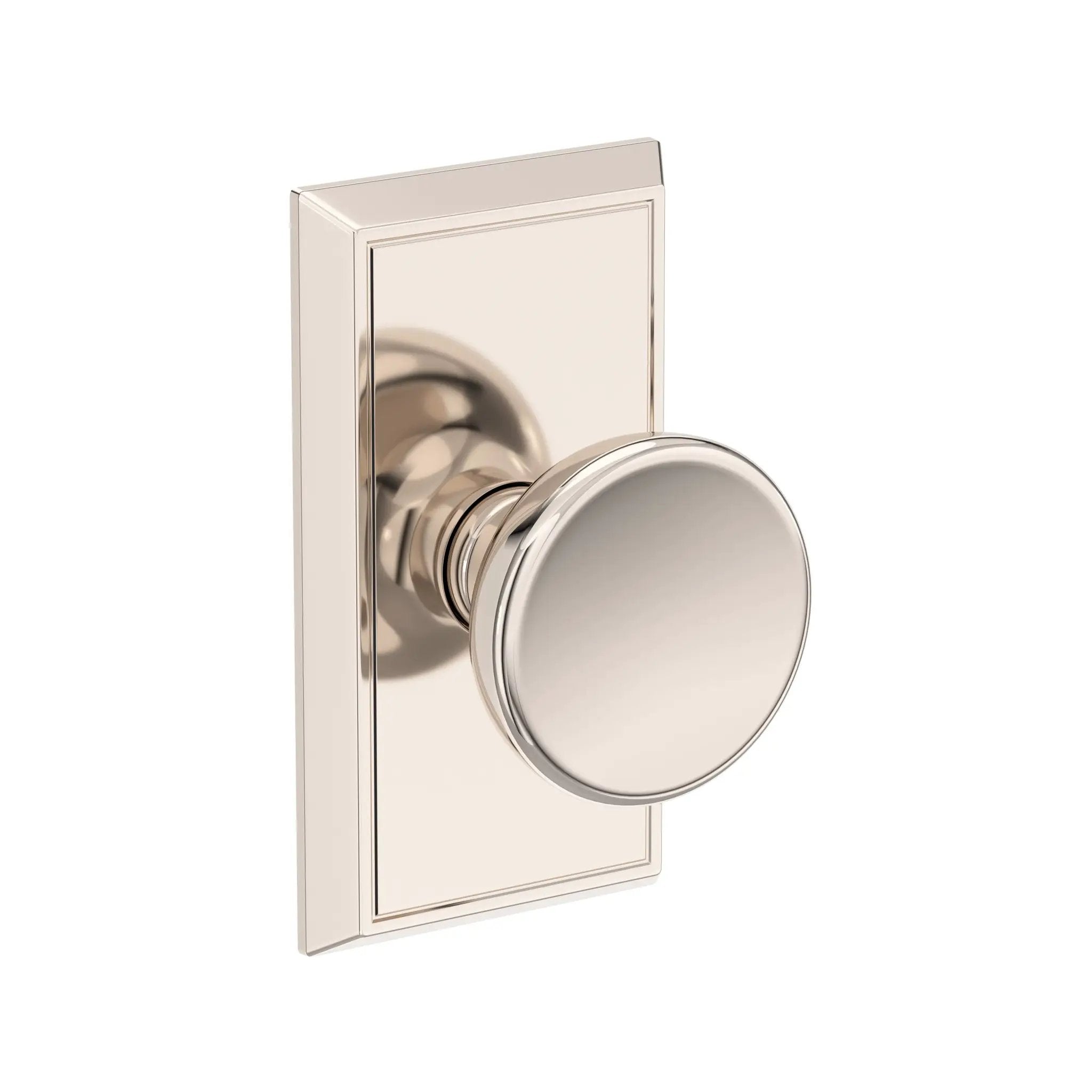 Baldwin Reserve Solvang Knob with Chamfered 5" Rose by Baldwin