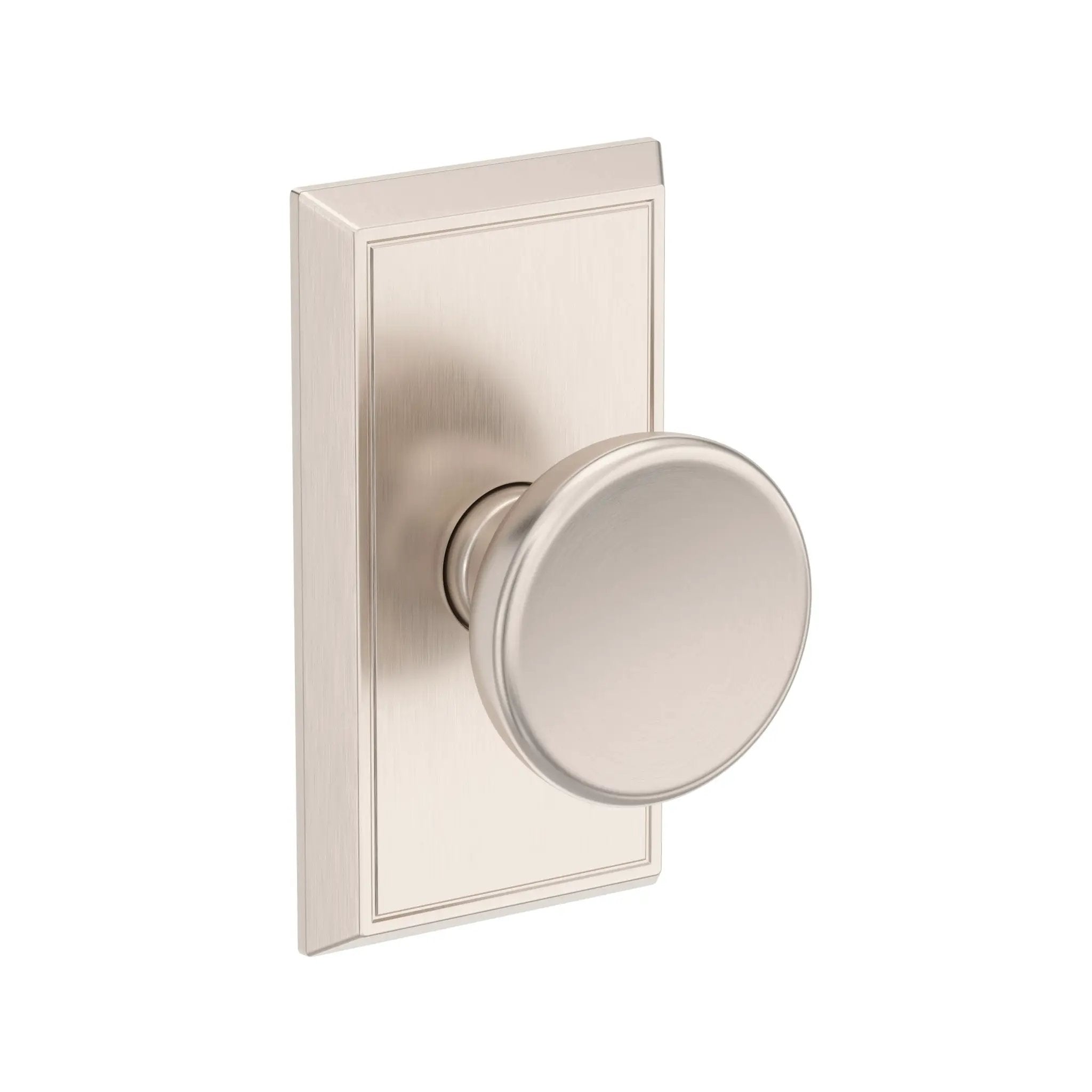 Baldwin Reserve Solvang Knob with Chamfered 5" Rose by Baldwin
