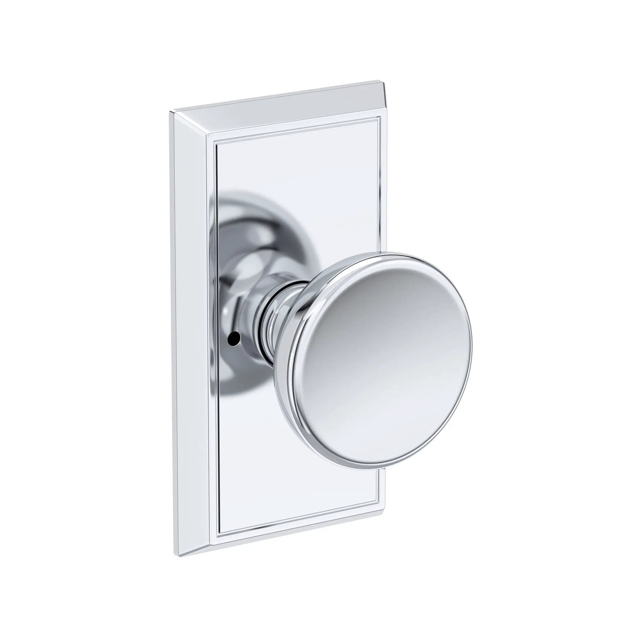 Baldwin Reserve Solvang Knob with Chamfered 5" Rose by Baldwin