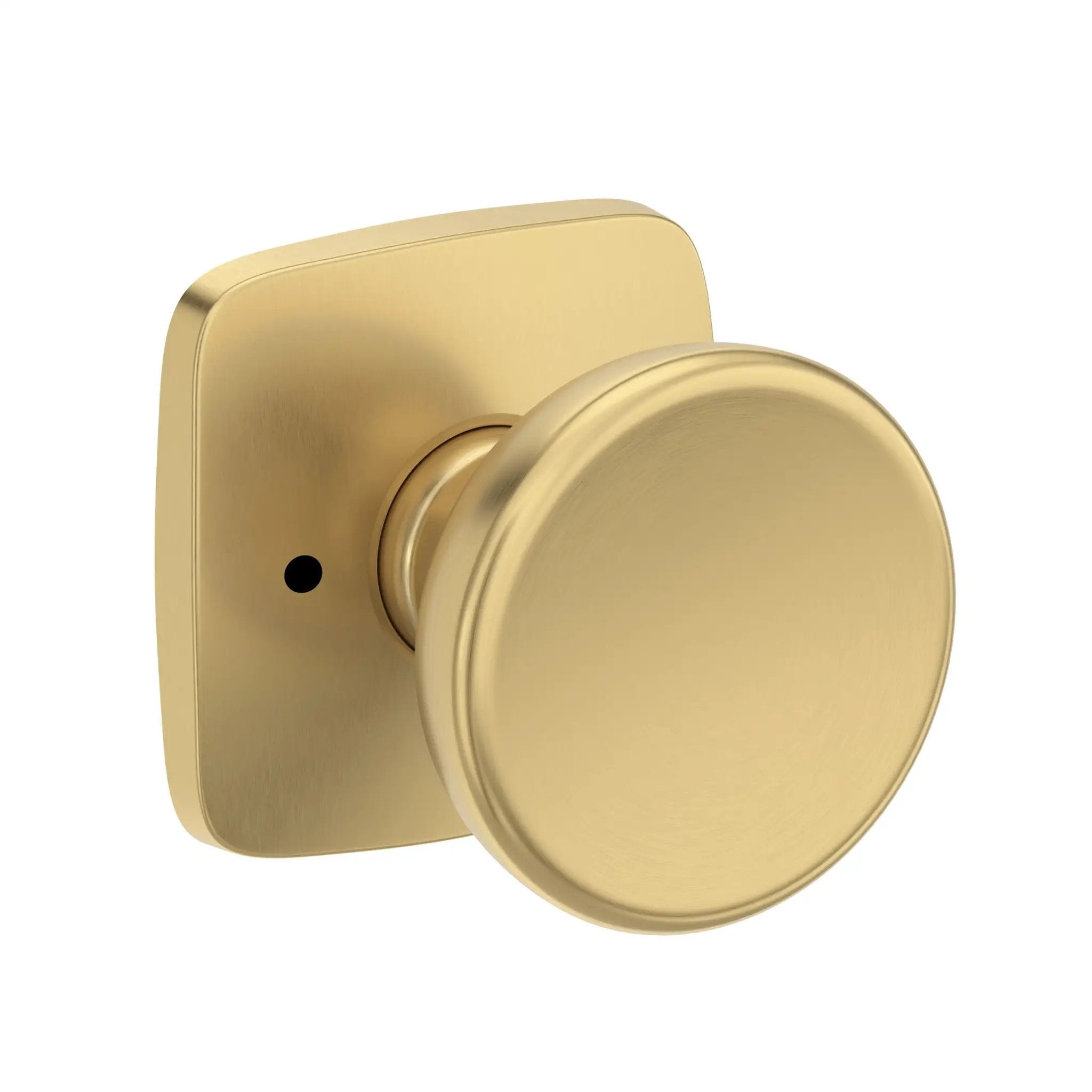 Baldwin Reserve Solvang Knob with Soft Square Rose by Baldwin