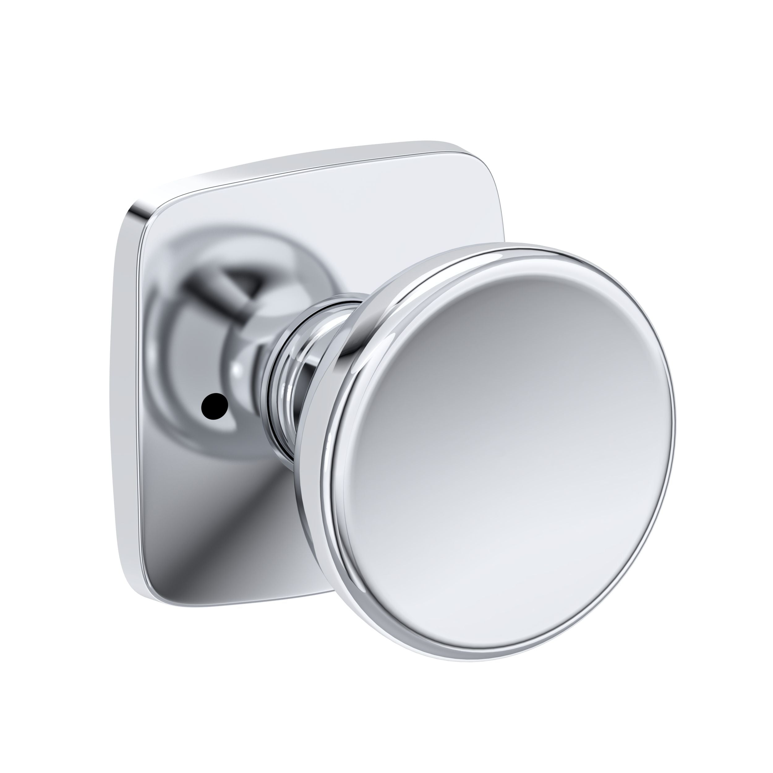 Baldwin Reserve Solvang Knob with Soft Square Rose