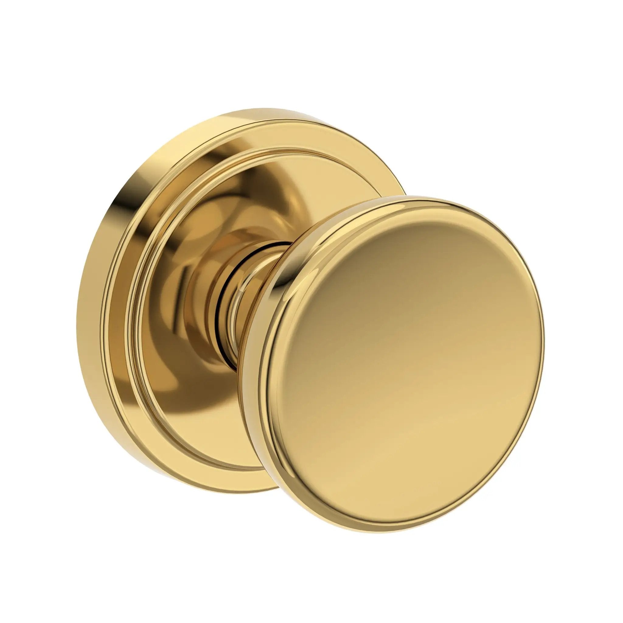 Baldwin Reserve Solvang Knob with Stepped Round Rose by Baldwin