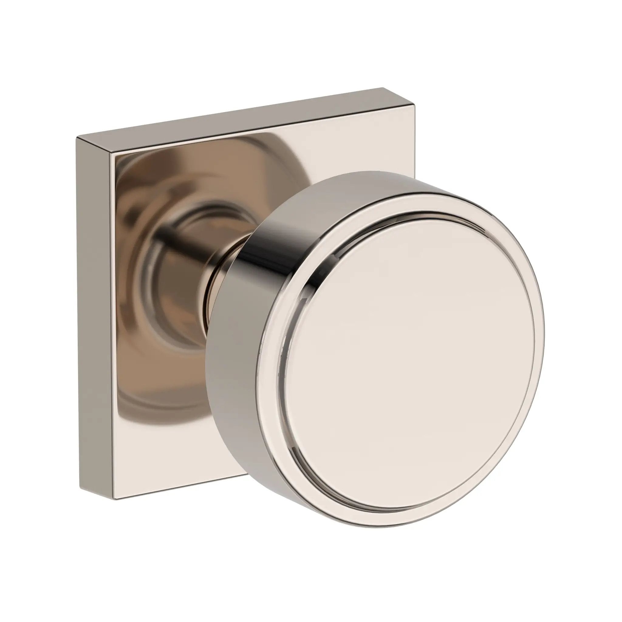 Baldwin Reserve Vashon Lever with Contemporary Square Rose by Baldwin