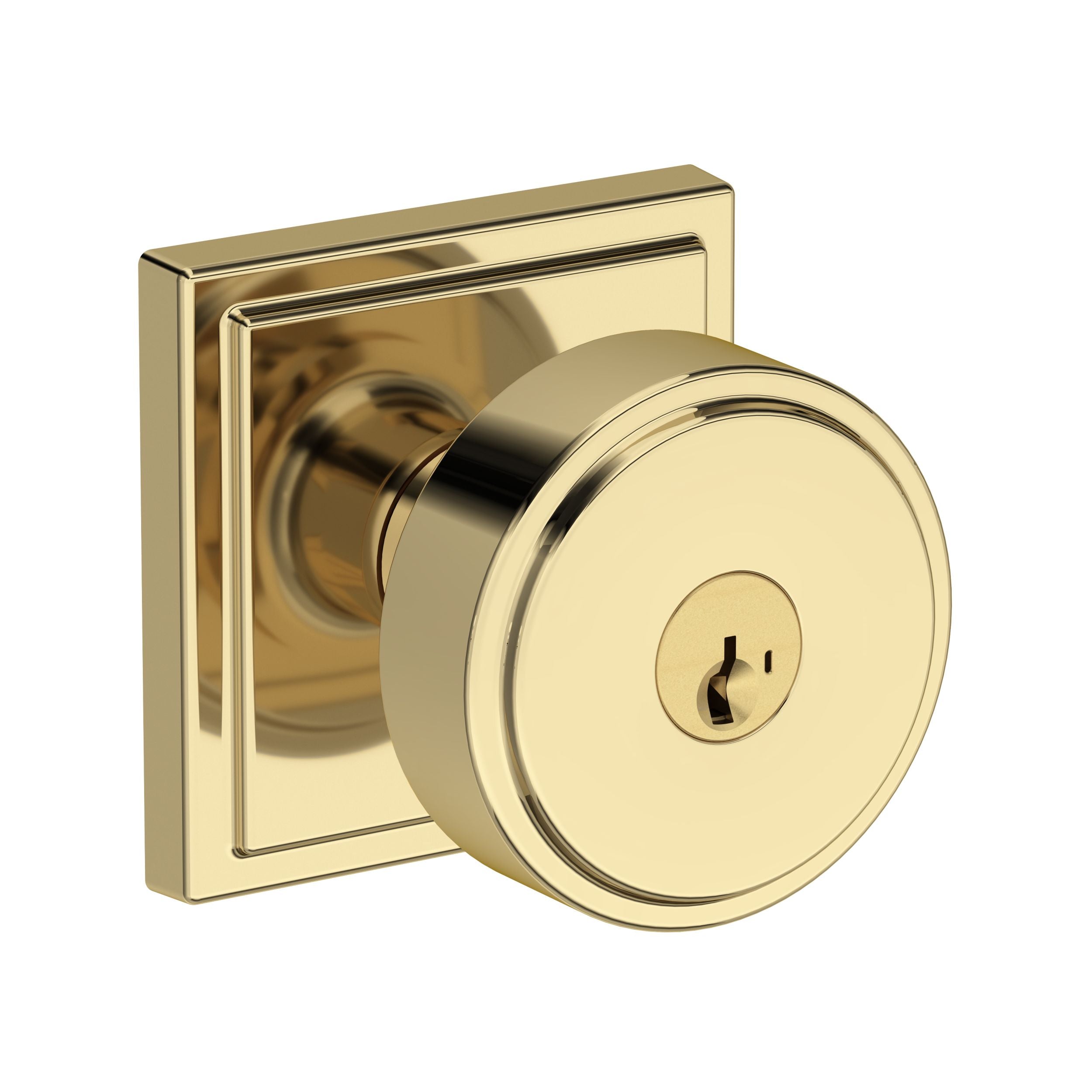 Baldwin Reserve Vashon Lever with Stepped Square Rose