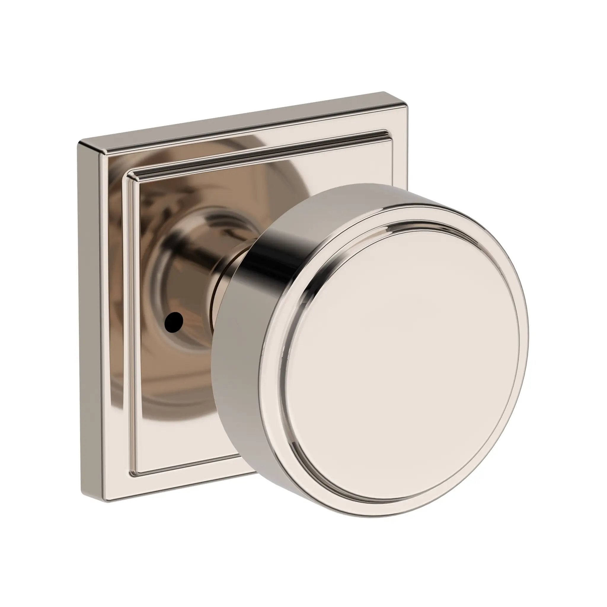 Baldwin Reserve Vashon Lever with Stepped Square Rose by Baldwin