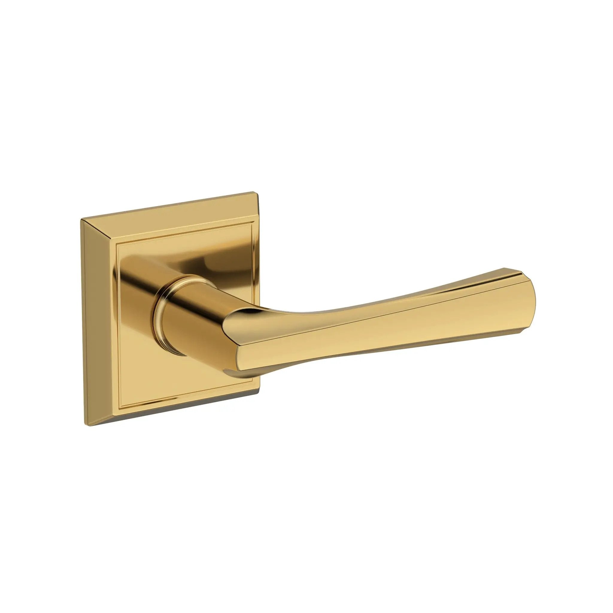 Baldwin Reserve Wyndcliff Lever with Chamfered Square Rose by Baldwin