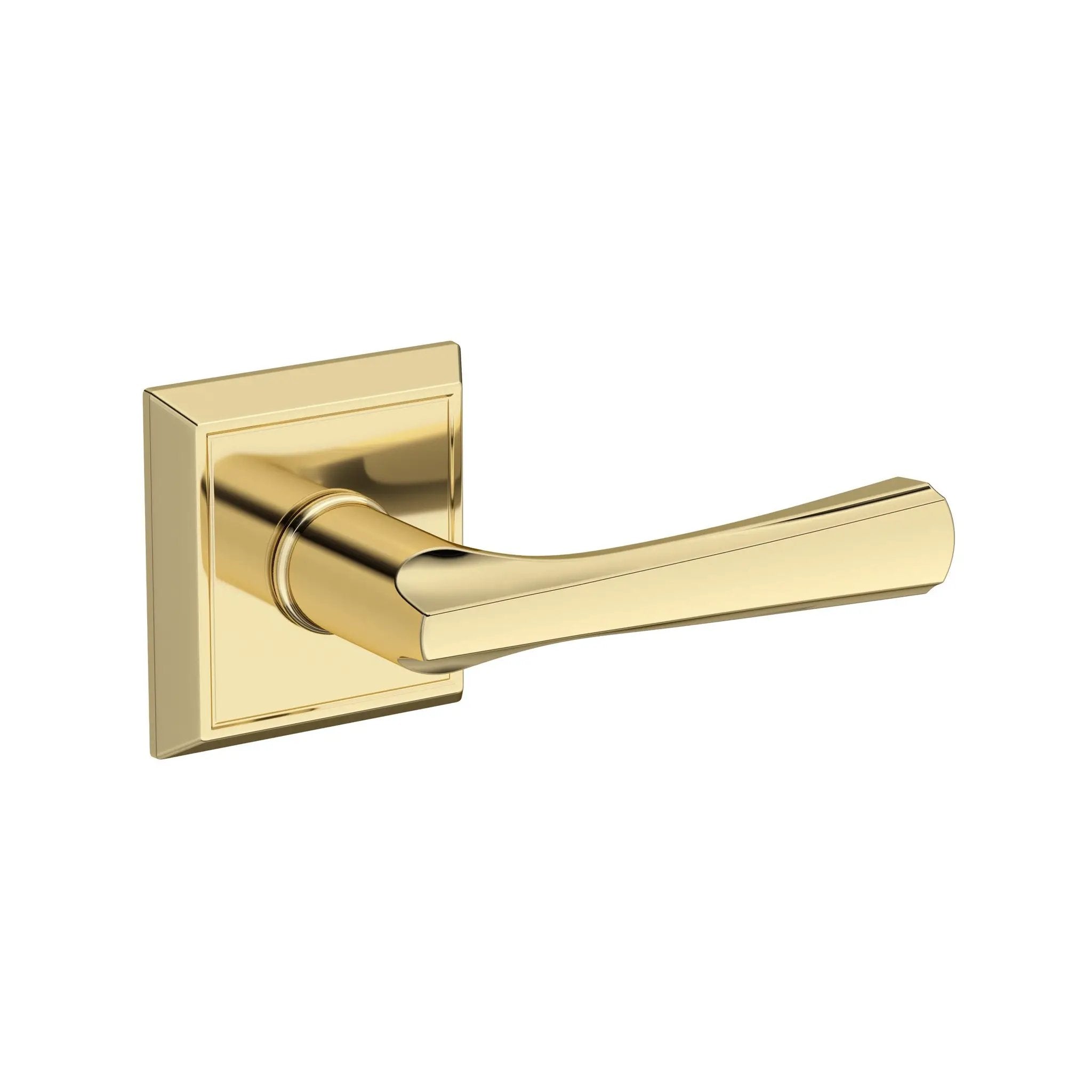 Baldwin Reserve Wyndcliff Lever with Chamfered Square Rose by Baldwin