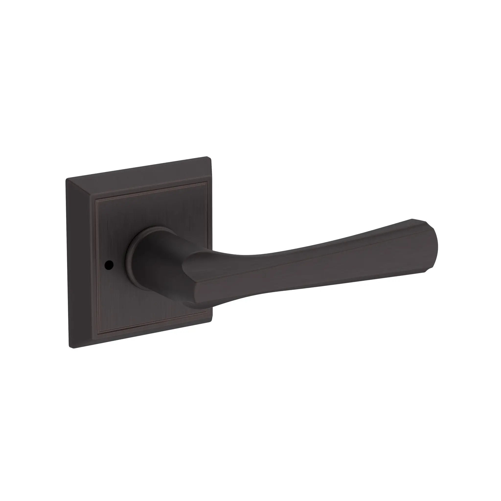 Baldwin Reserve Wyndcliff Lever with Chamfered Square Rose by Baldwin