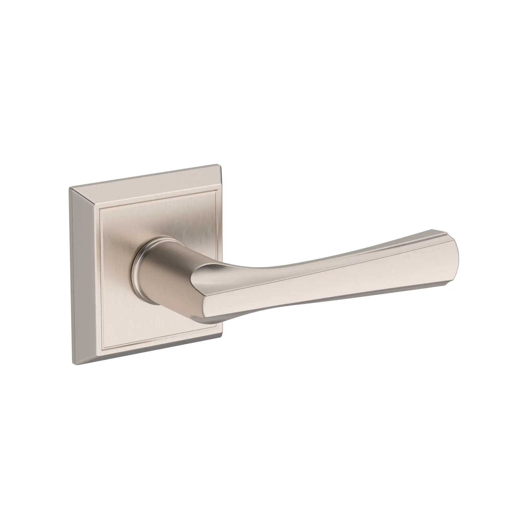 Baldwin Reserve Wyndcliff Lever with Chamfered Square Rose by Baldwin