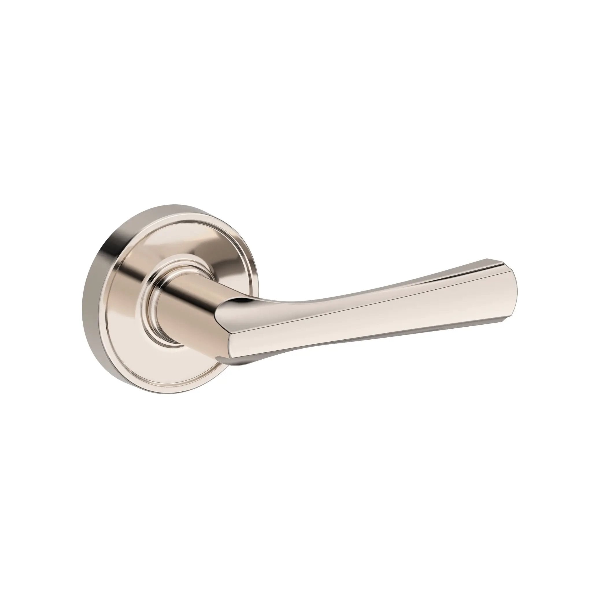 Baldwin Reserve Wyndcliff Lever with Recessed Round Rose by Baldwin