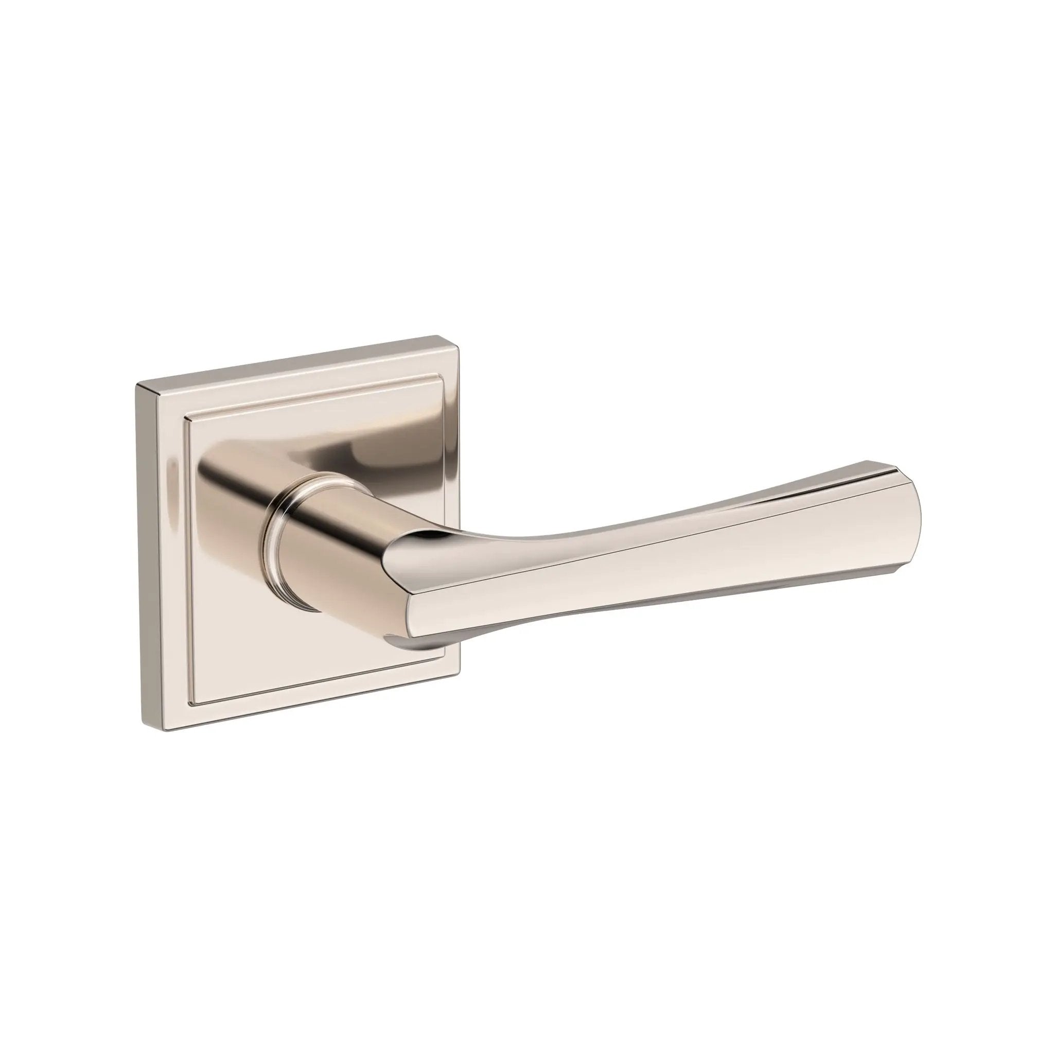 Baldwin Reserve Wyndcliff Lever with Stepped Square Round Rose by Baldwin