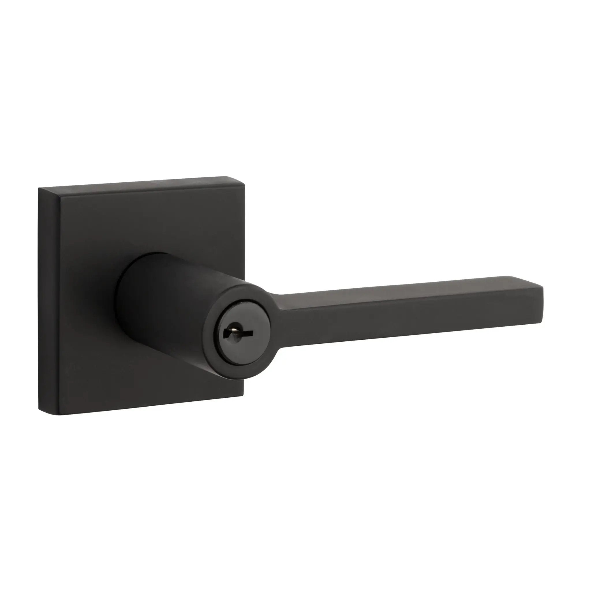 Baldwin Reserve Square Lever and Contemporary Square Rose by Baldwin