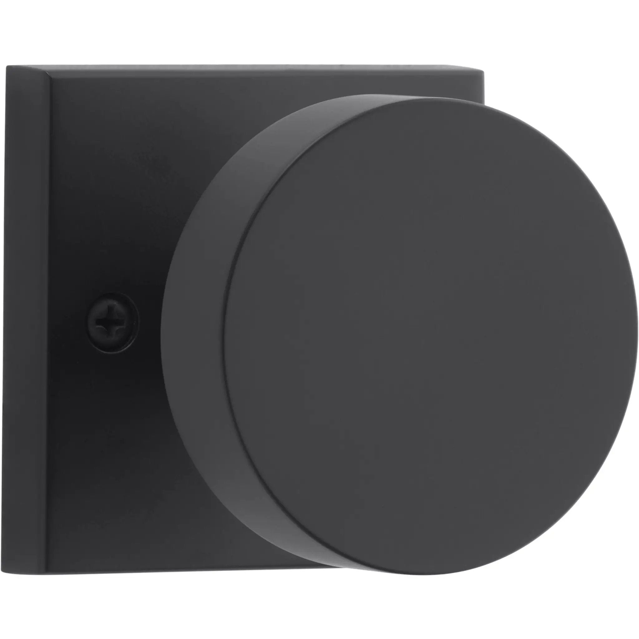 Baldwin Reserve Contemporary Knob and Square Rose by Baldwin