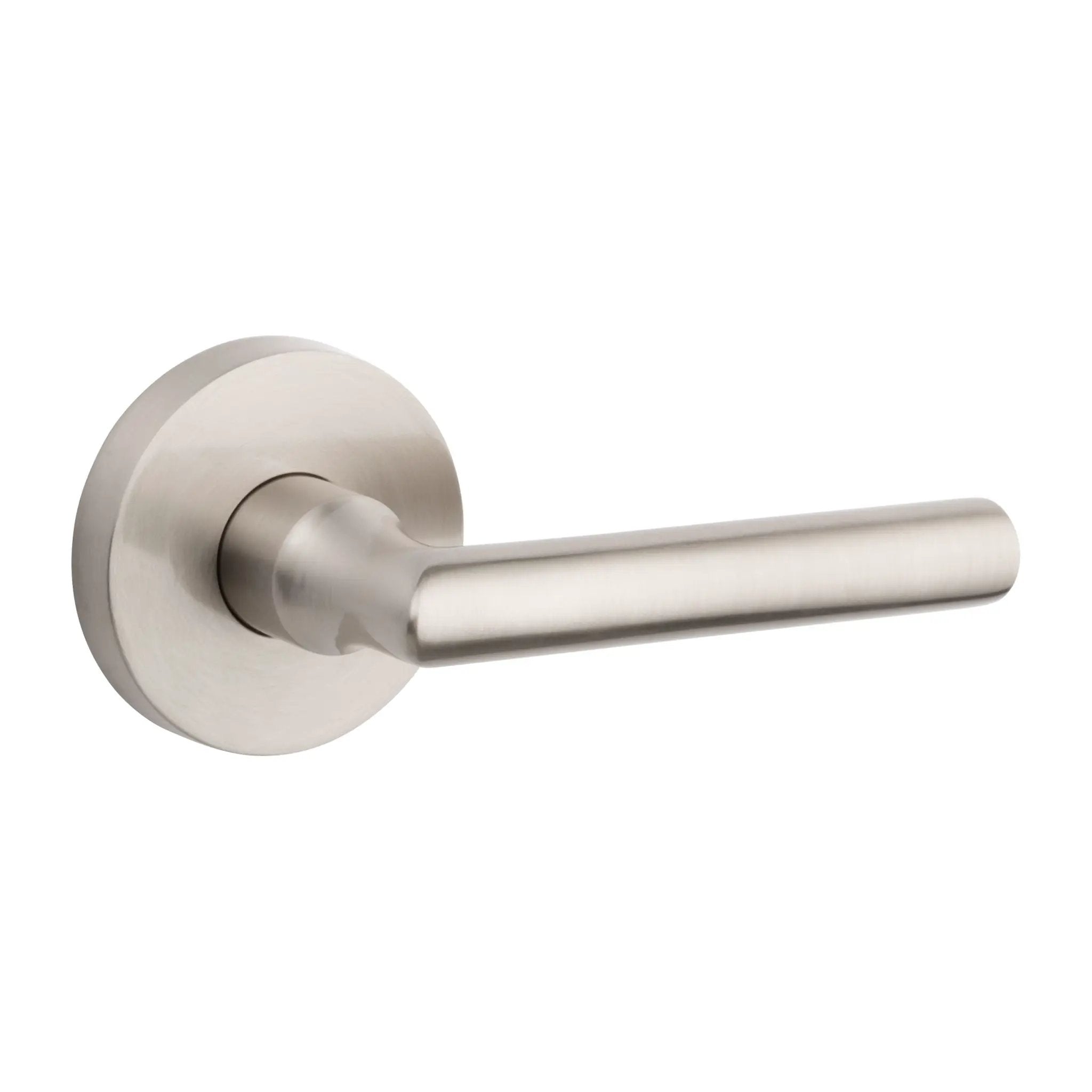 Baldwin Reserve Square Lever and Contemporary Round Rose by Baldwin