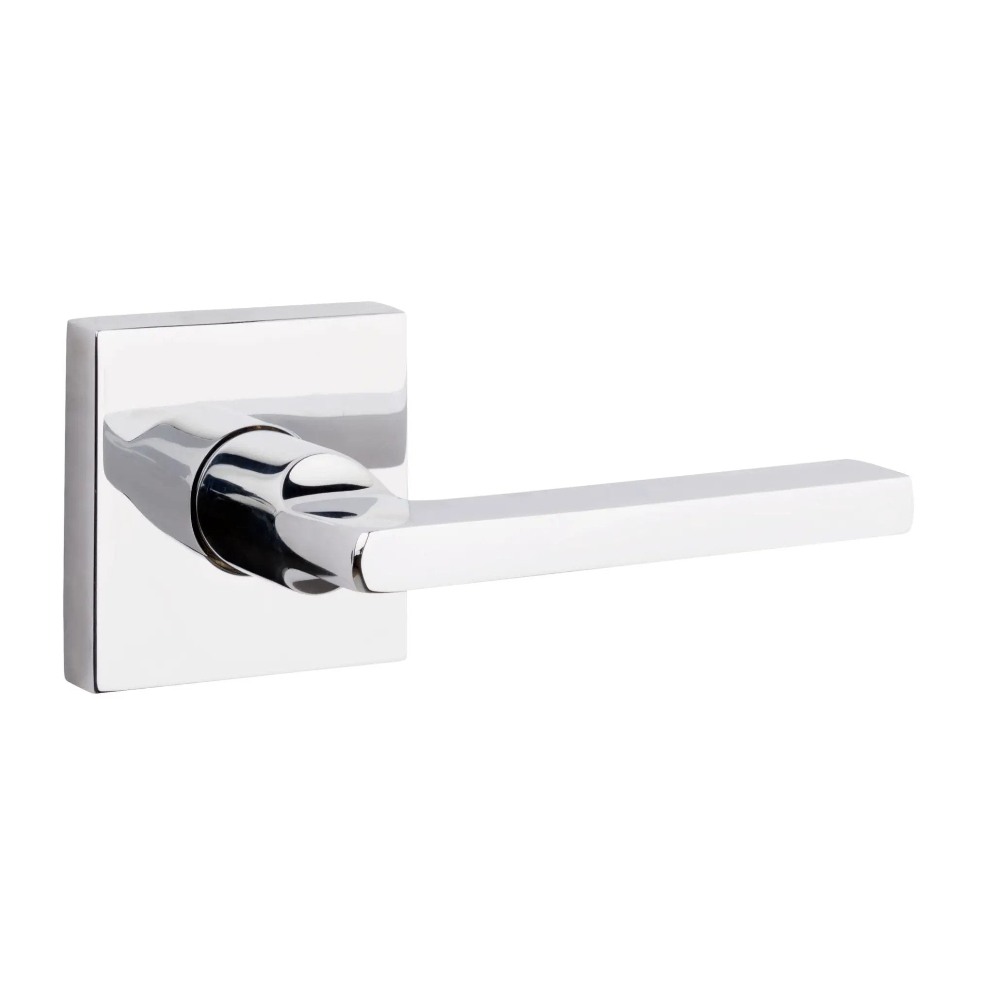 Baldwin Reserve Square Lever and Contemporary Square Rose by Baldwin
