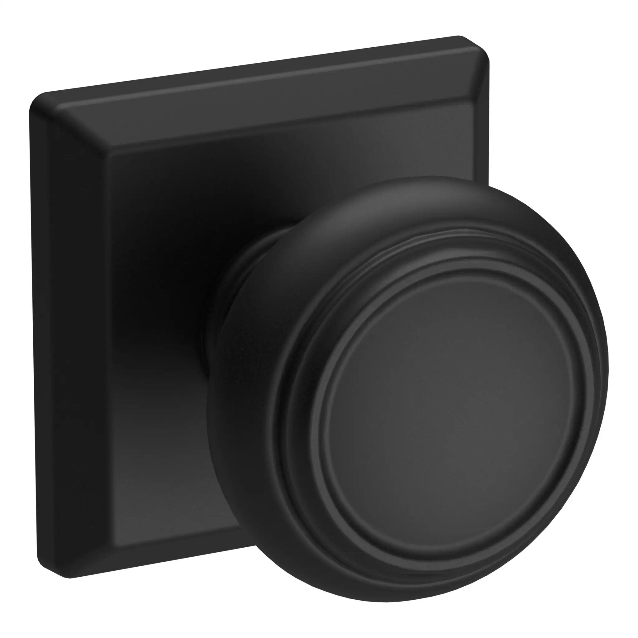 Baldwin Reserve Traditional Knob and Square Rose by Baldwin