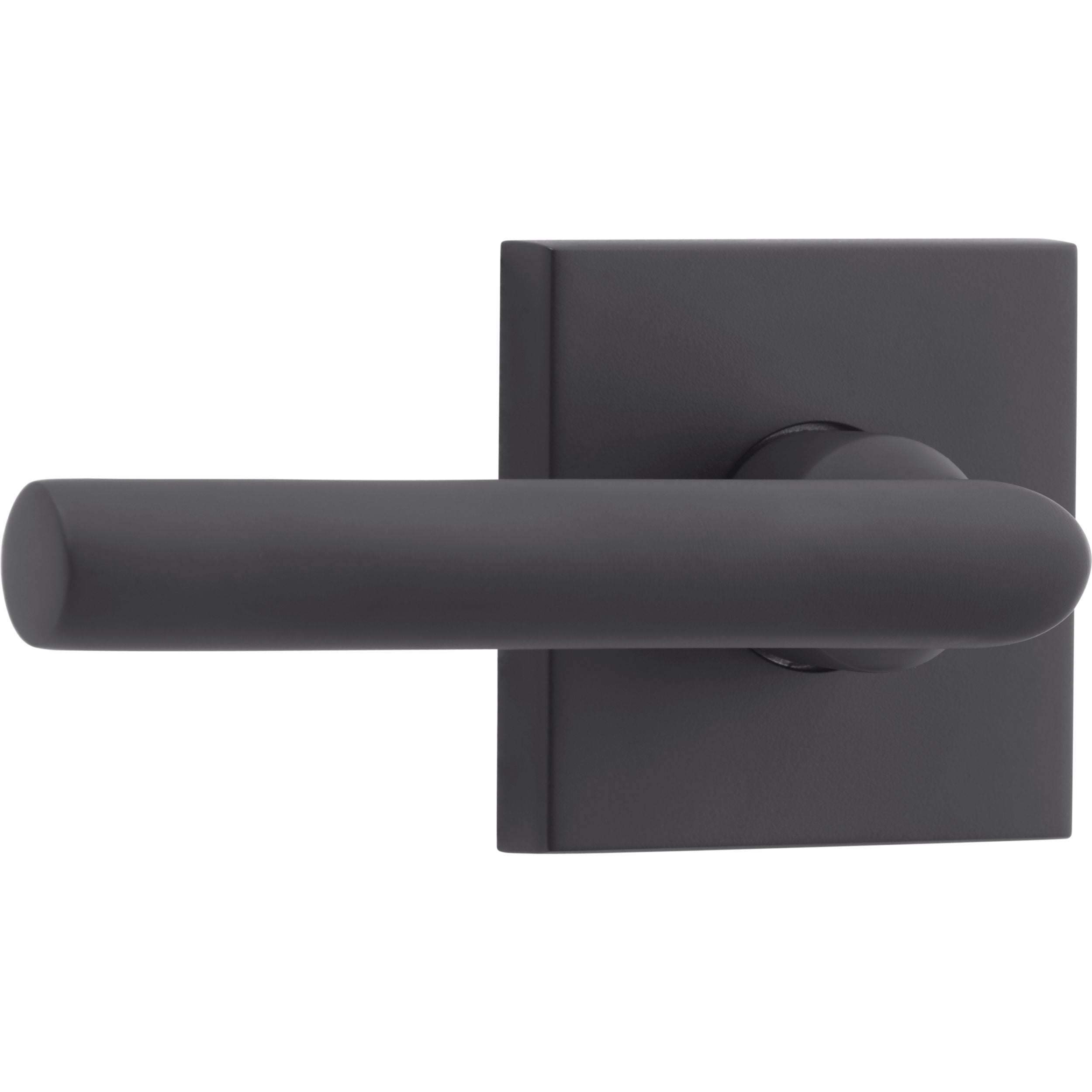 Baldwin Reserve Tube Lever and Contemporary Square Rose by Baldwin