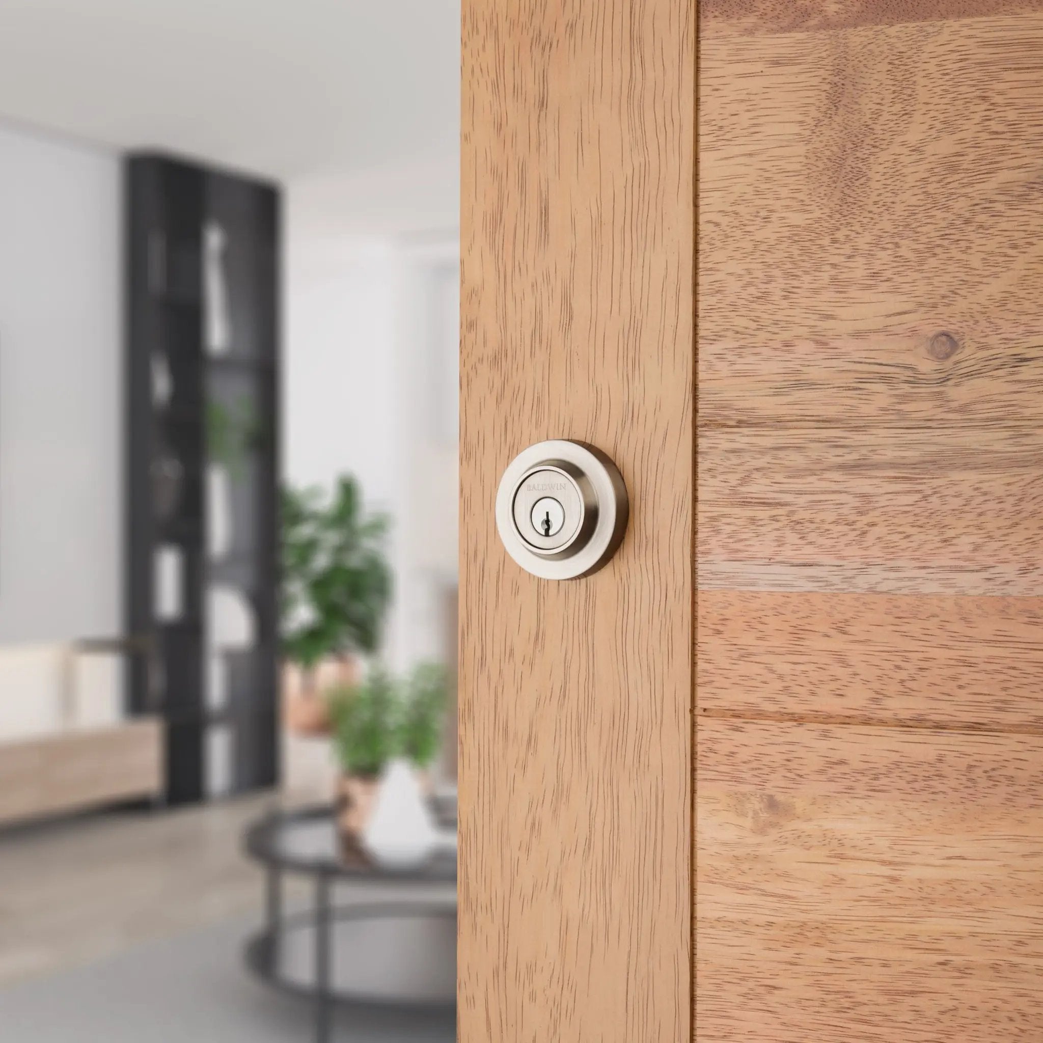 satin nickel door knob