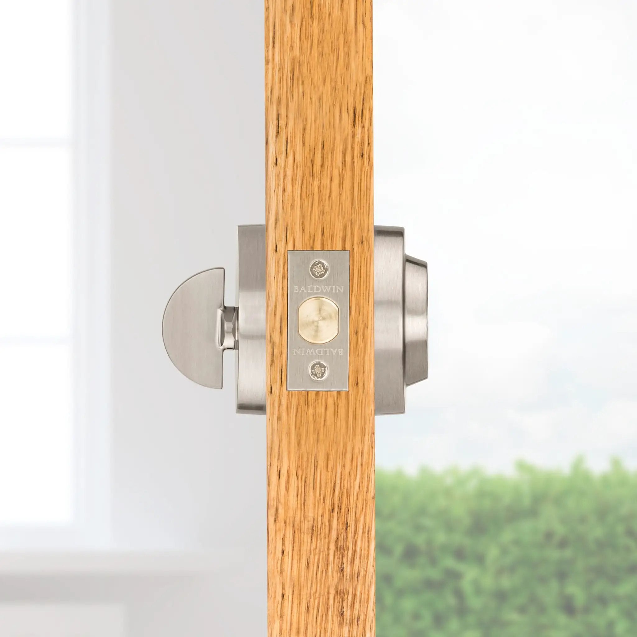 satin nickel door knob