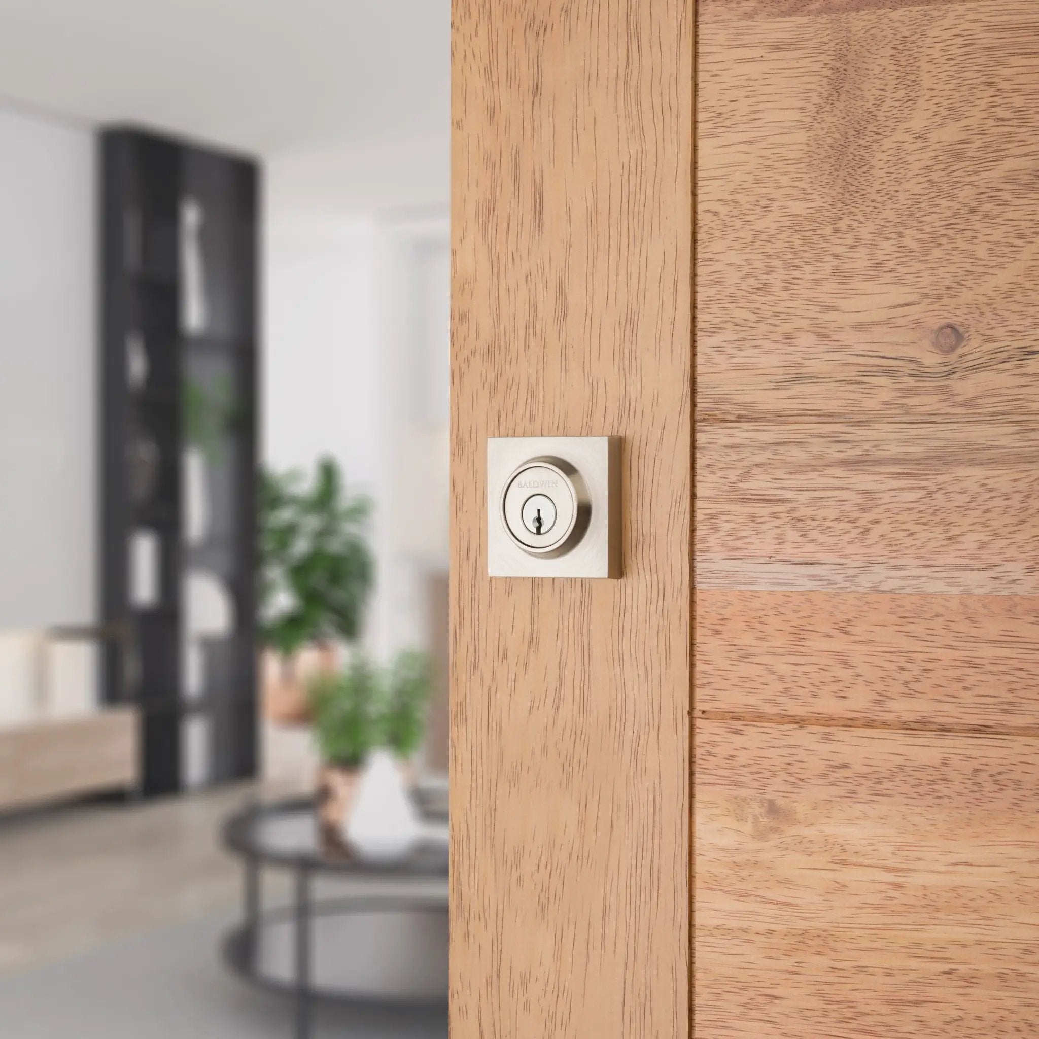 satin nickel door knob