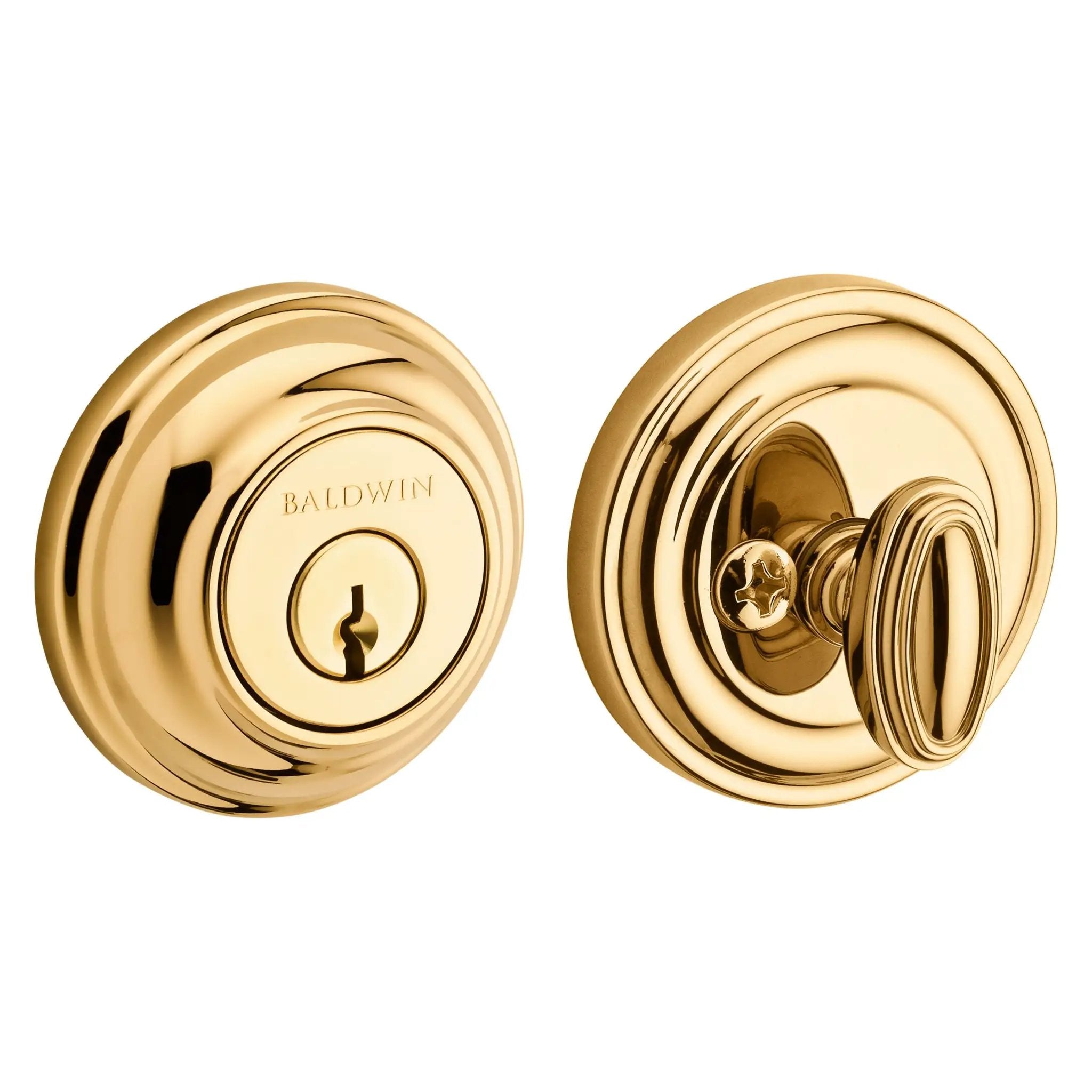 Baldwin Reserve Traditional Round Deadbolt by Baldwin
