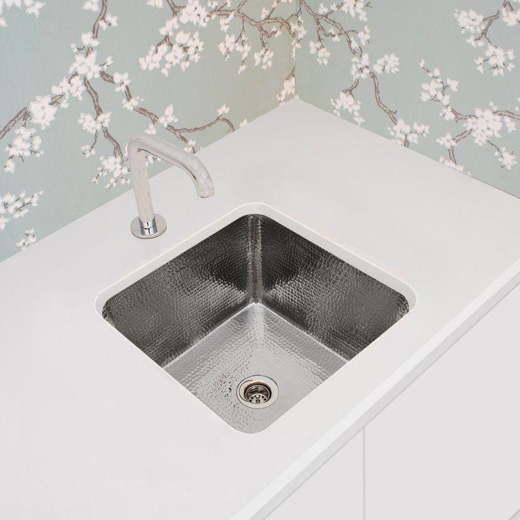 satin stainless steel sink