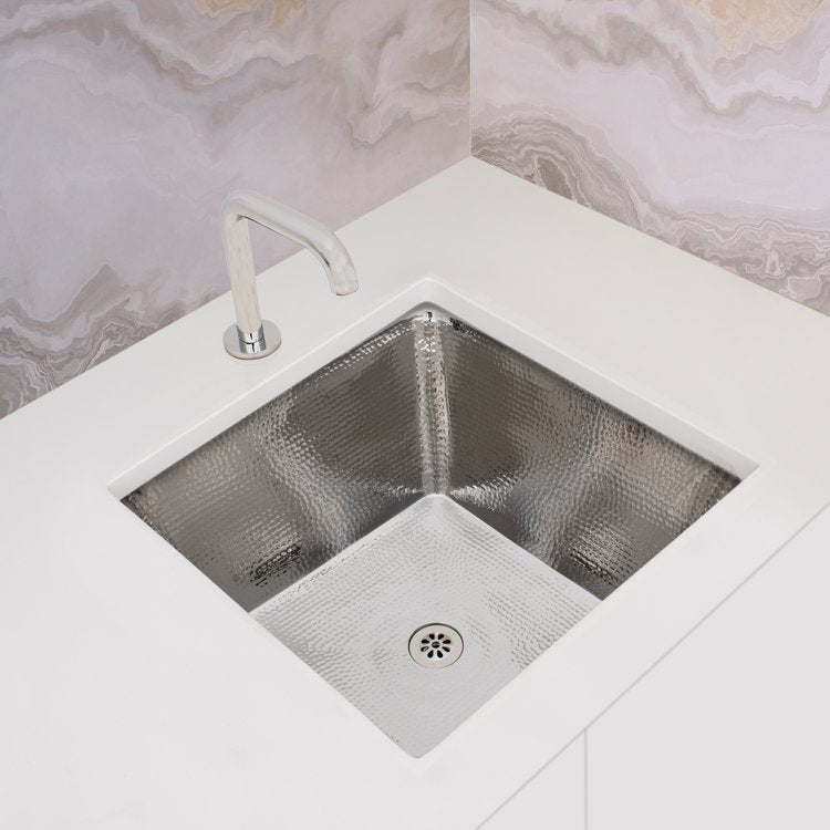 satin stainless steel sink