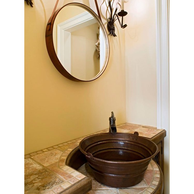 dark bronze sink